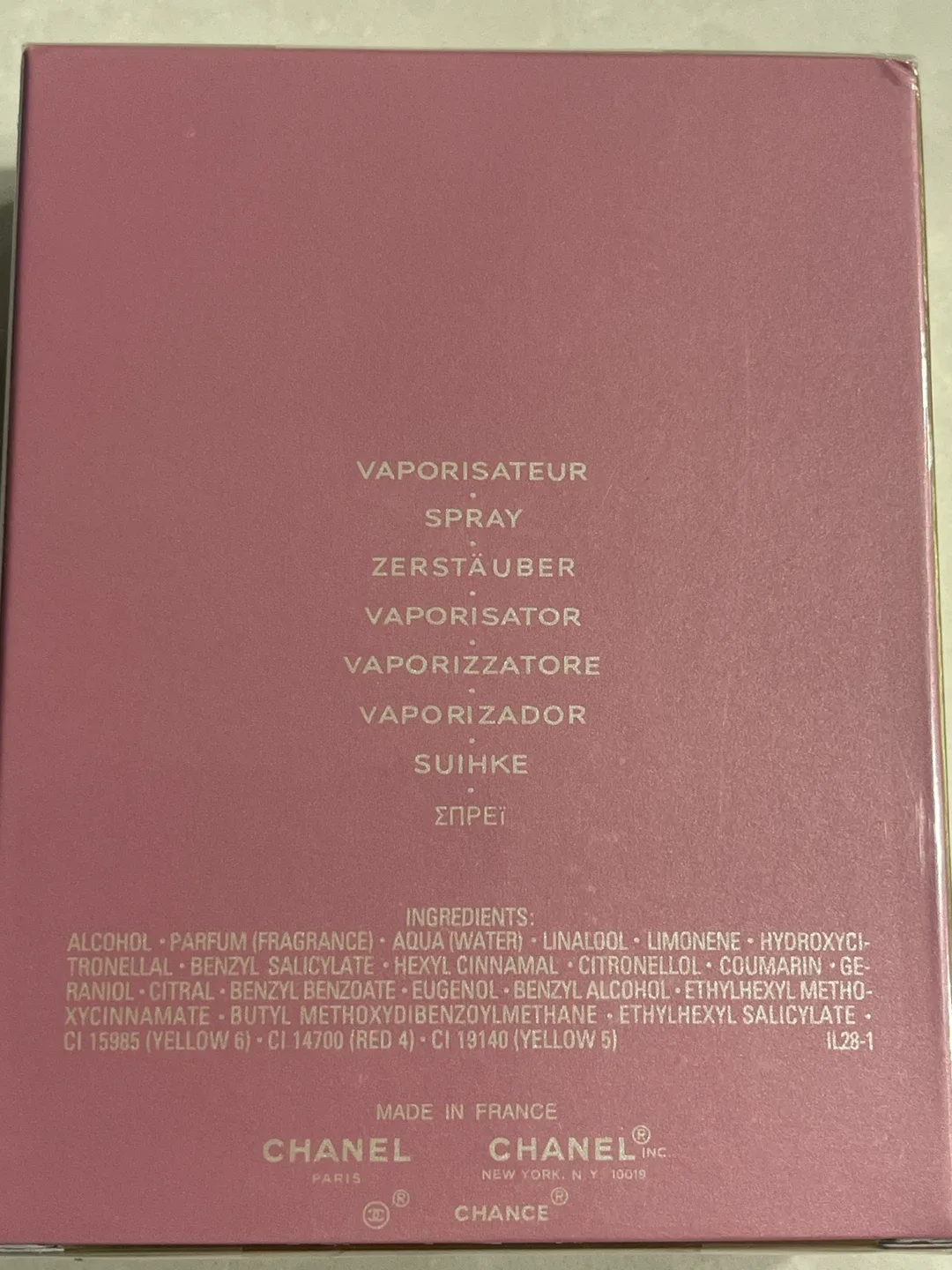 Chanel Chance Eau de Toilette 100ml - Fresh Floral - EDT image indicator(3)