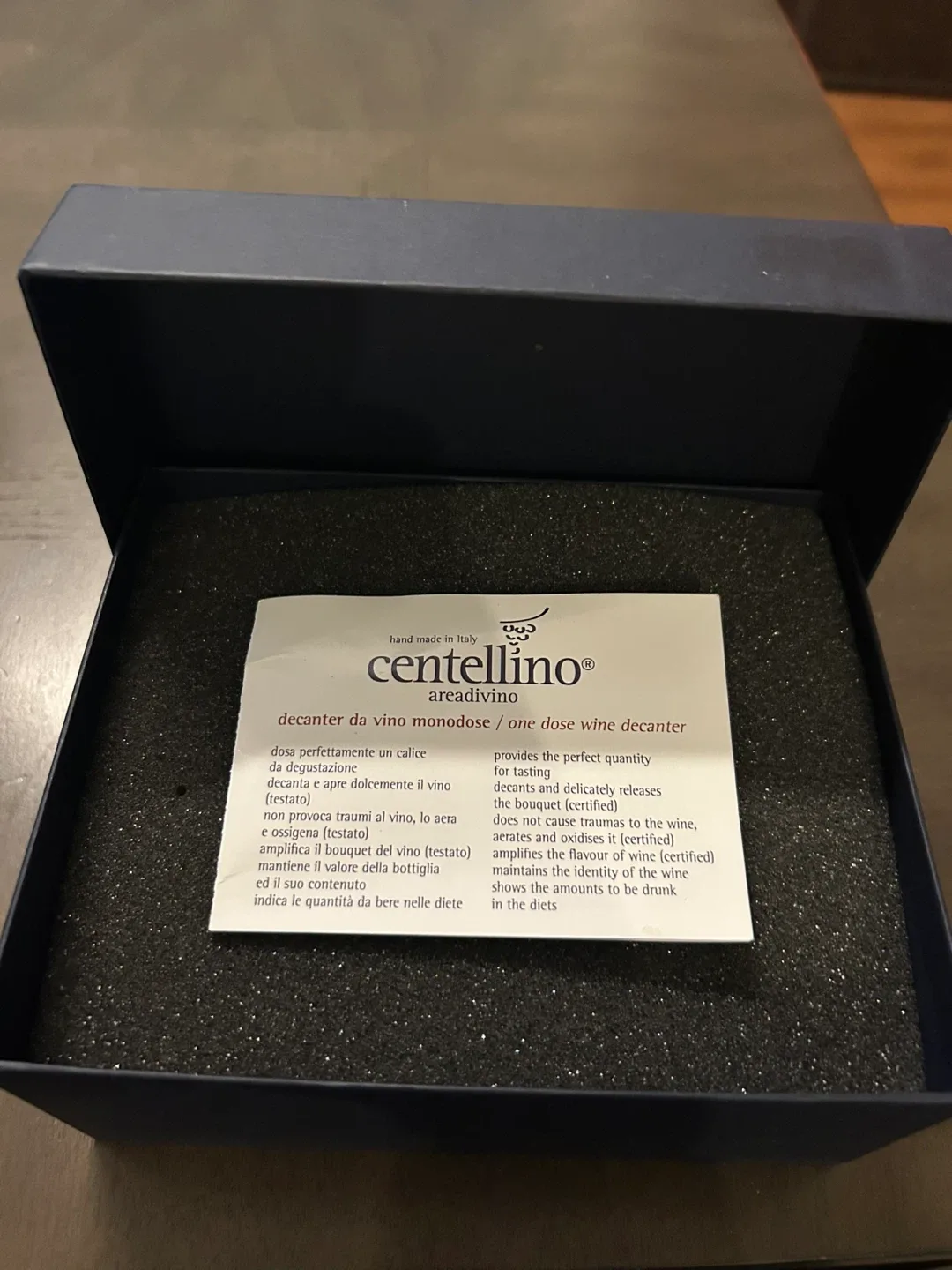 Centellino Wine Aerator  and decanter image indicator(6)