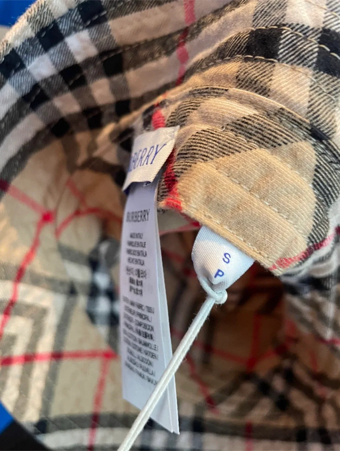 Burberry Bucket Hat – Size S image indicator(6)