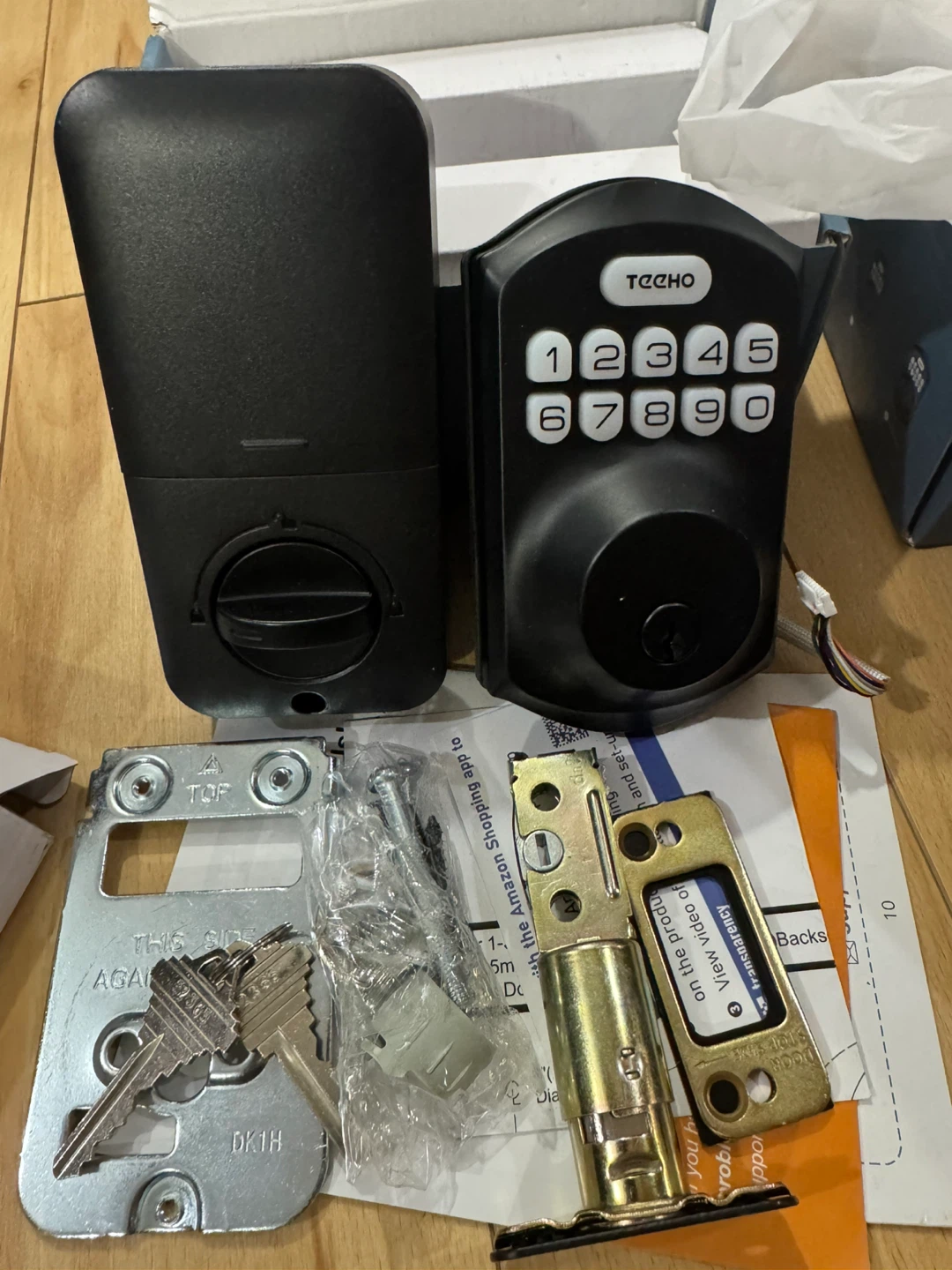 New Techo Keypad Digital Deadbolt - photo 4