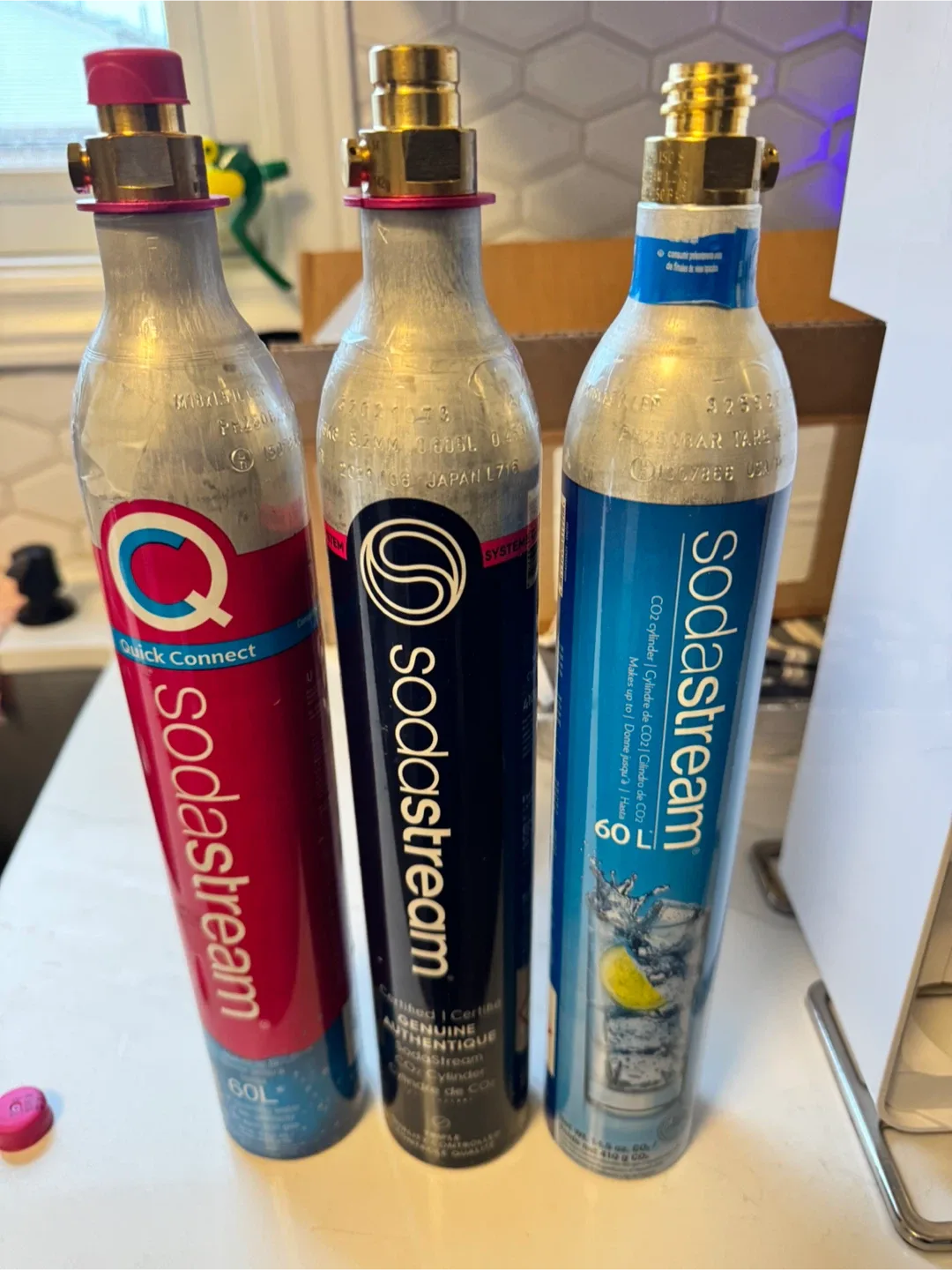 SodaStream CO2 Cylinders - 60L thumbnail