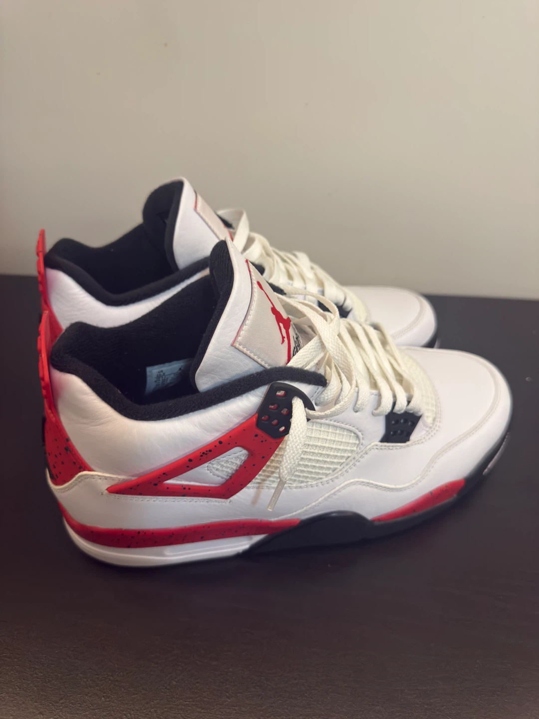 Air Jordan 4 Retro / Red Cement - photo 2