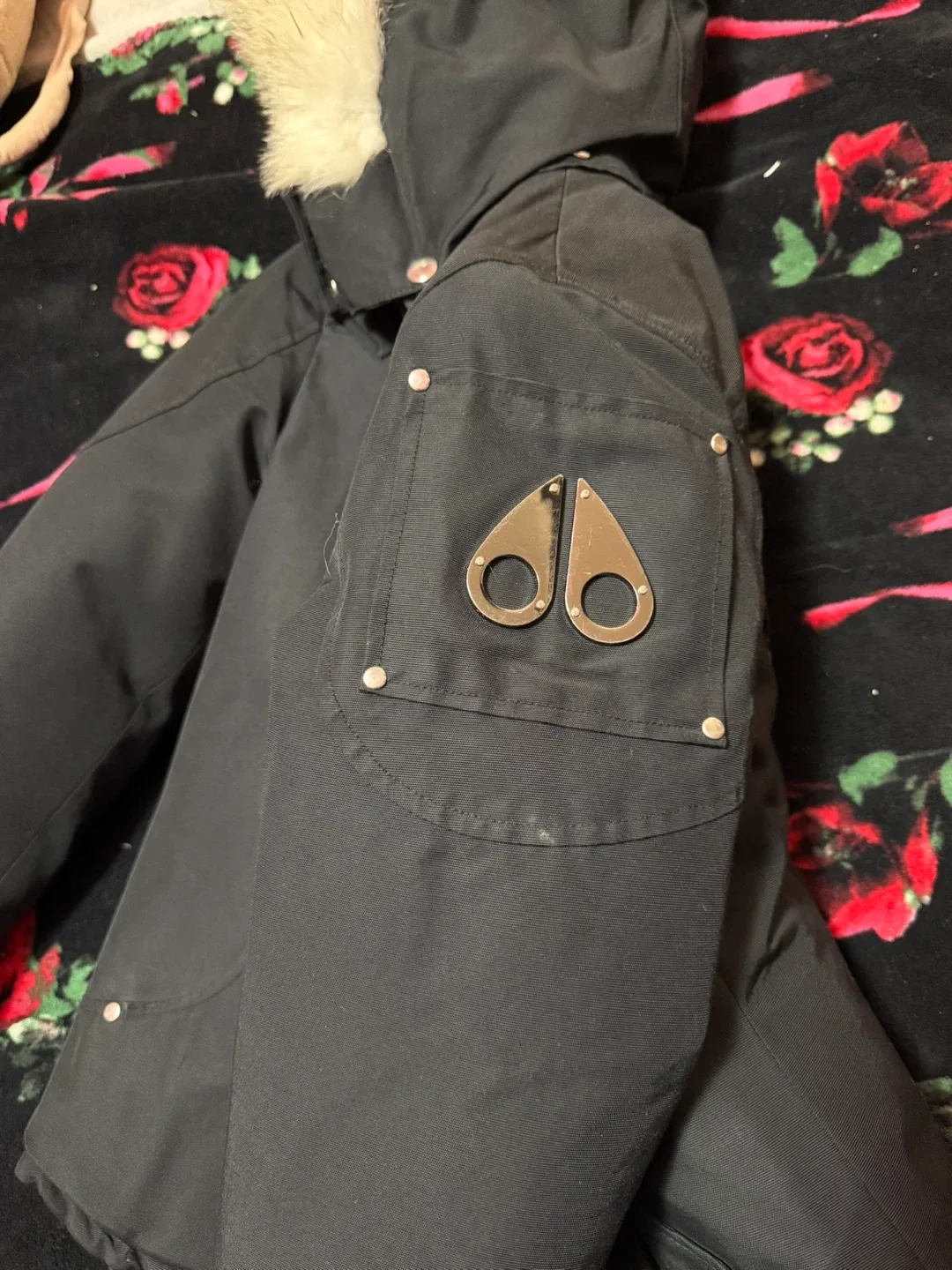 Moose Knuckles Black Winter Jacket image indicator(4)