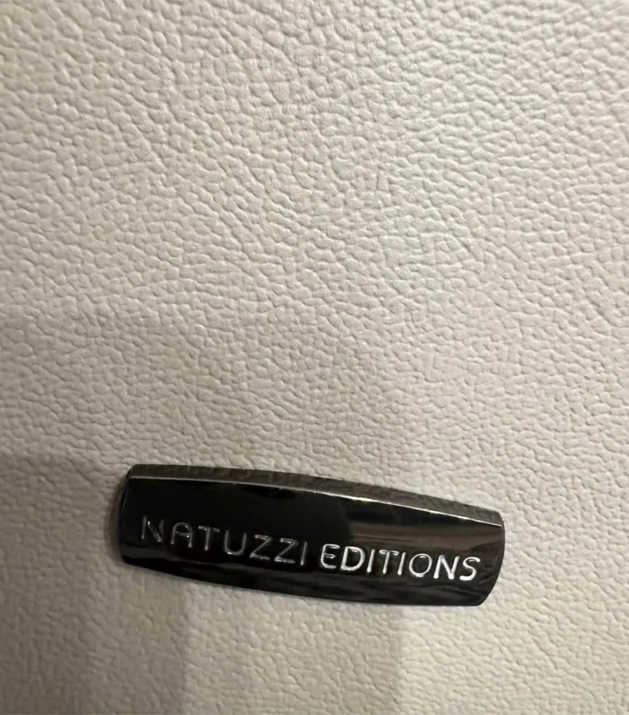 Natuzzi Editions Grey Leather Sofa & Armchairs image indicator(2)