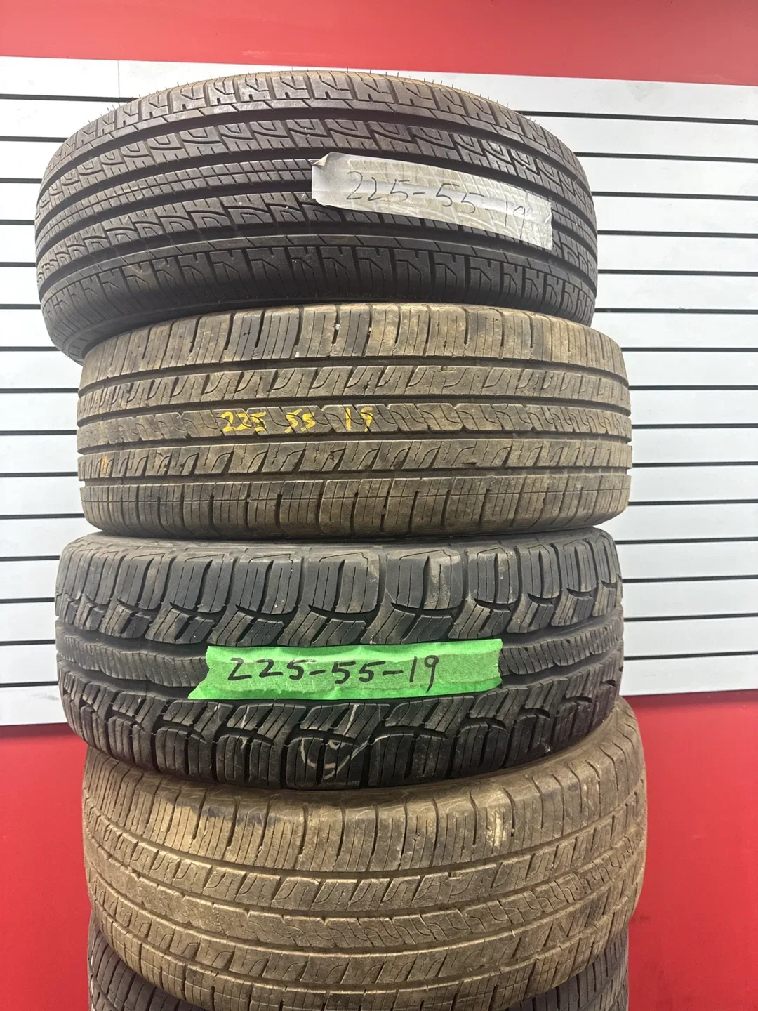 Used Tires - Size 225-55-19 thumbnail