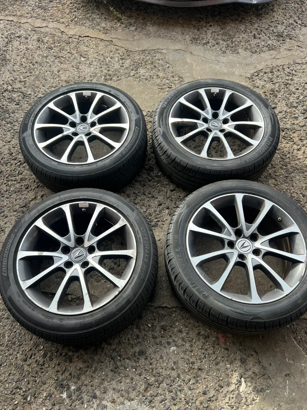 Set of 4 Acura Wheels & Tires