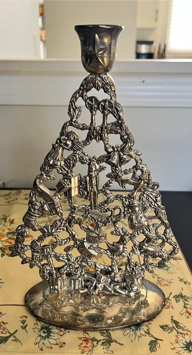 Christmas Tree Candle Holder