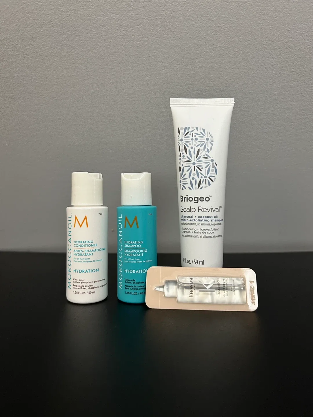 Hair Care Set: Briogeo, Moroccannoil, & Kerastase