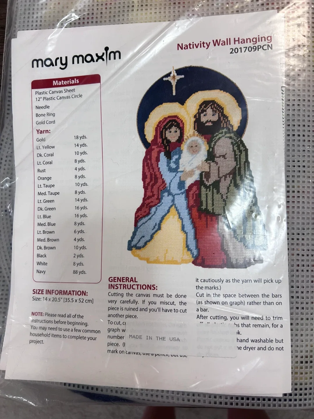 Mary Maxim Plastic Canvas Kits image indicator(2)