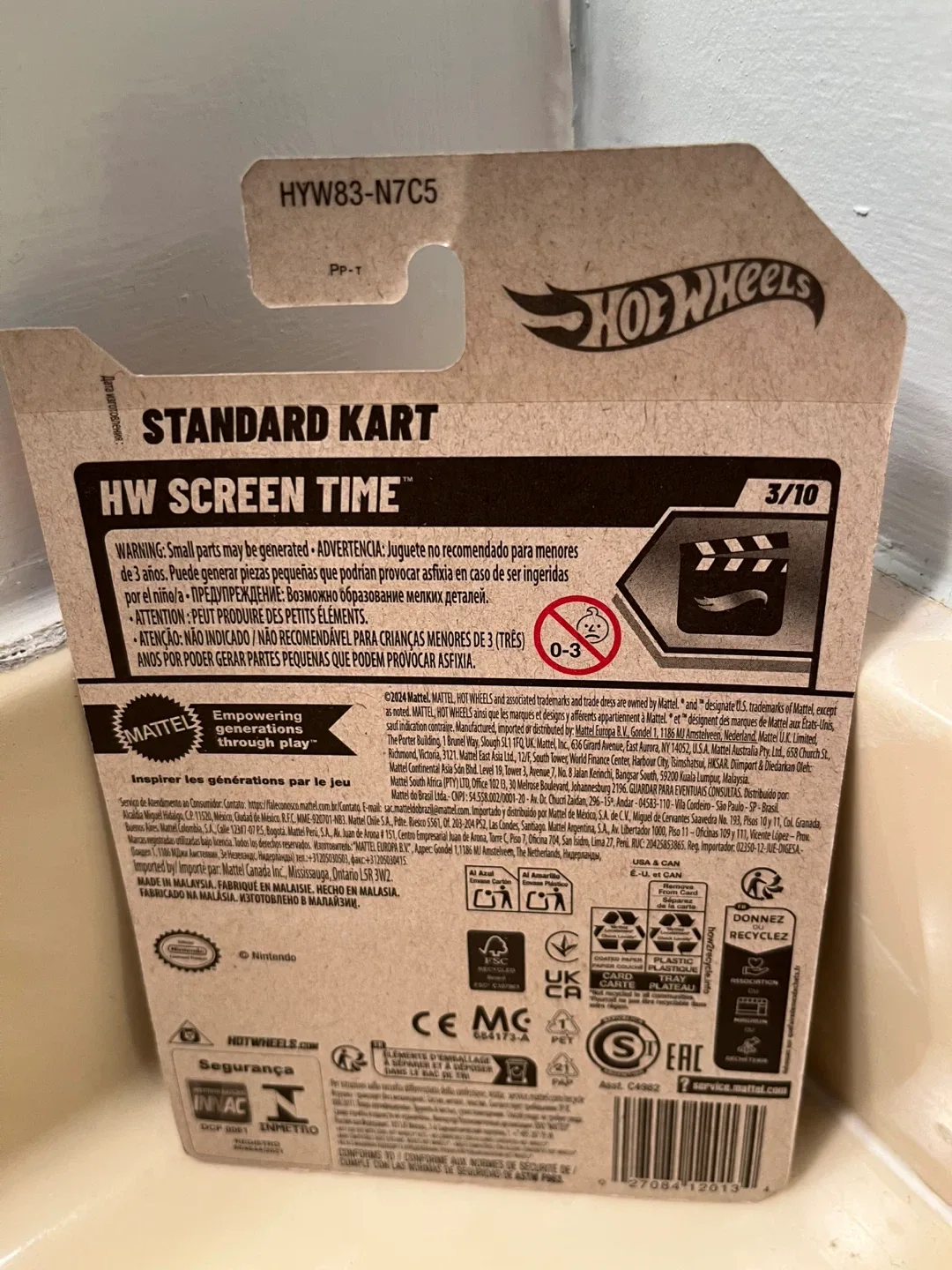 Hot Wheels Mario Kart Standard Kart 30/250 image indicator(3)