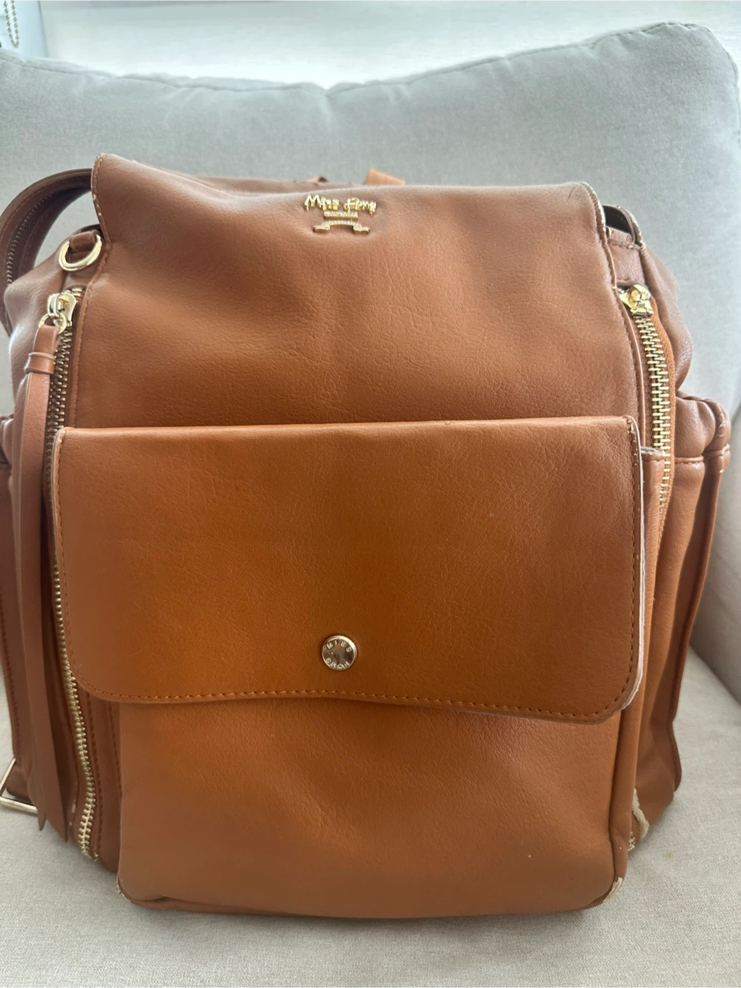 Miss Fong Brown Backpack - photo 4