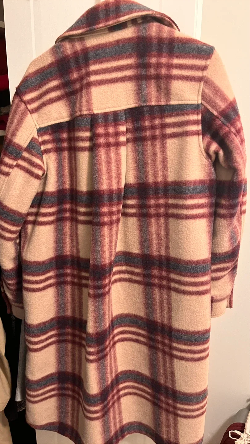 H&M Plaid Shacket - Size S image indicator(3)