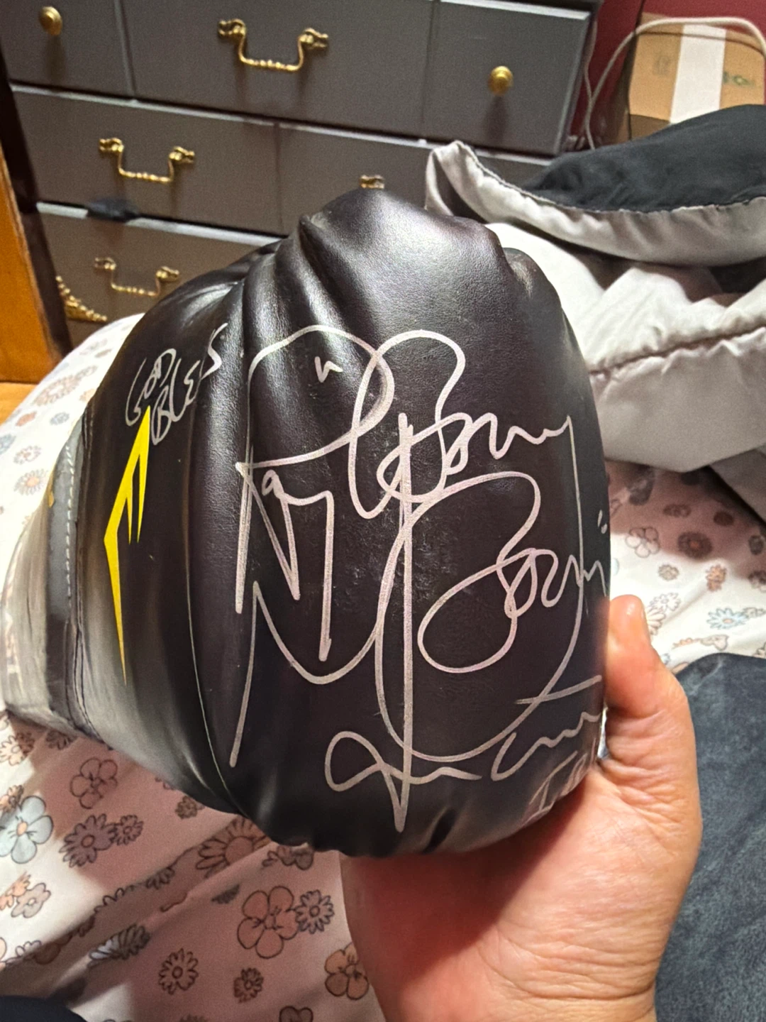 Everlast Boxing Gloves - Signed Boom Boom - photo 3