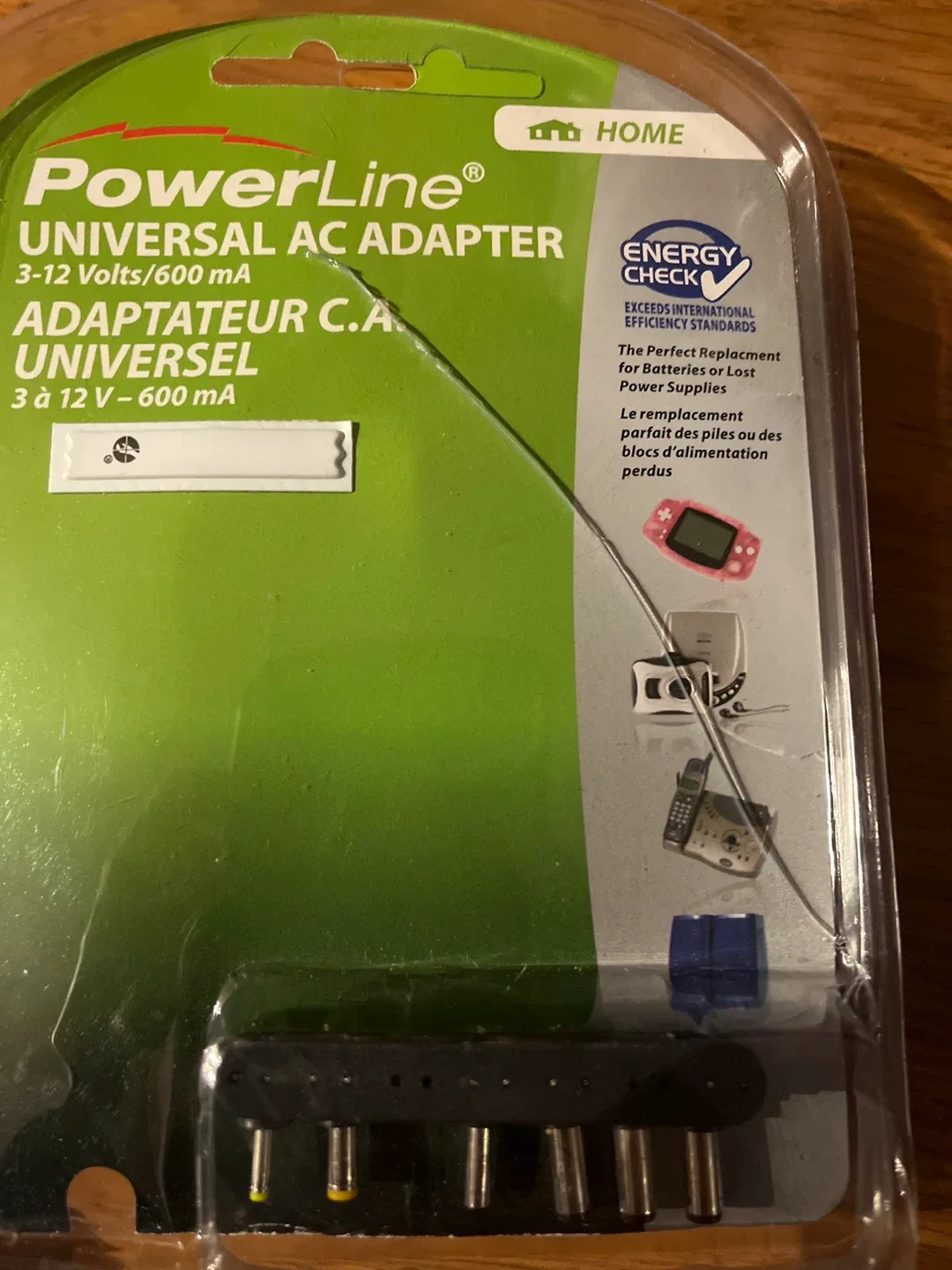 PowerLine Universal AC Adapter 3-12V - New in Package image indicator(4)