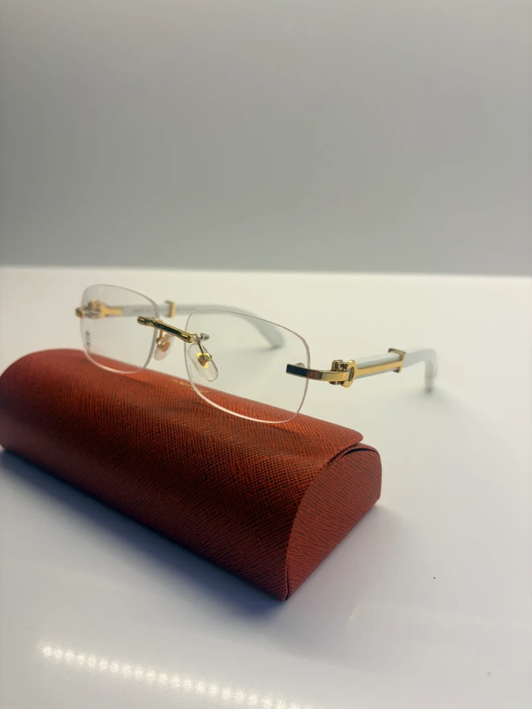 Cartier Paris 140 Rimless Eyeglasses (LIMITED TIME PRICE ONLY) image indicator(7)