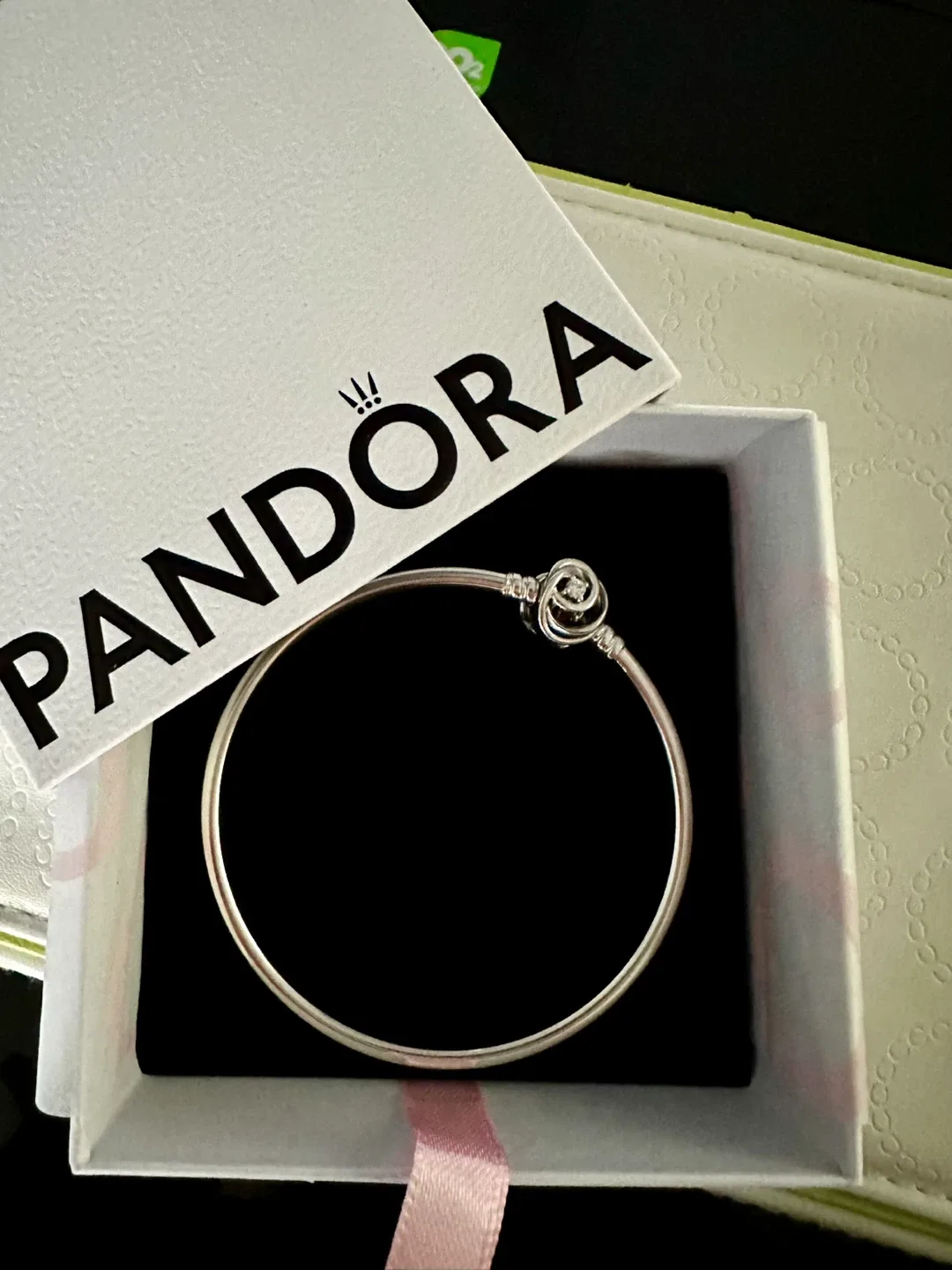 Authentic Pandora Bangle NEW image indicator(3)