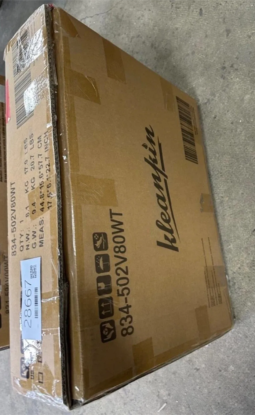 kleankin Medicine Cabinet with Mirror image indicator(5)