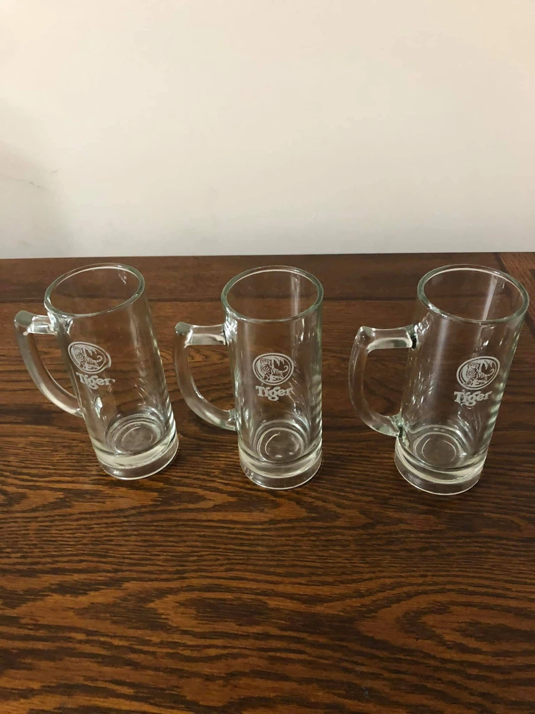 Tiger Beer Glass Mugs - Set of 3 - photo 3