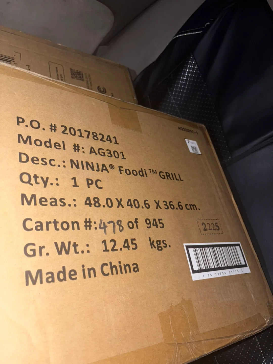 Ninja Foodi AG301 Indoor Grill BRAND NEW image indicator(4)