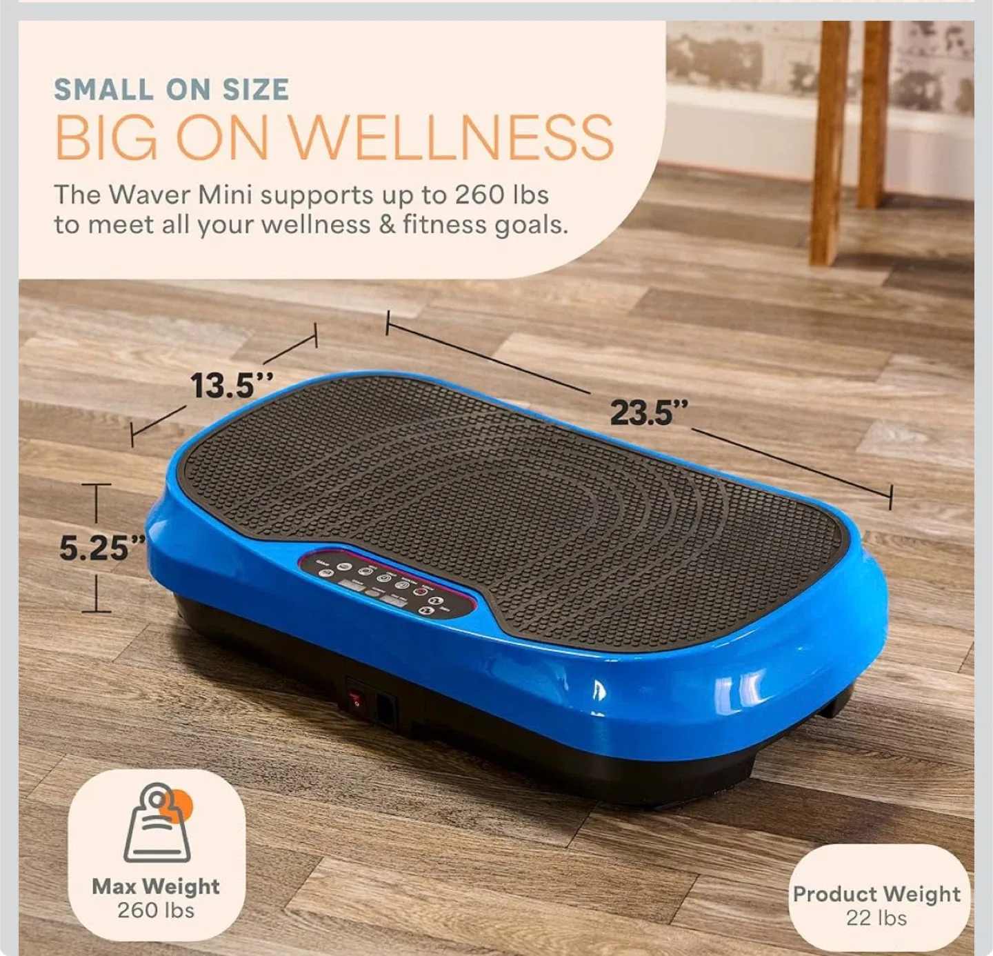 Lifepro Vibration Plate Exercise Machine image indicator(6)