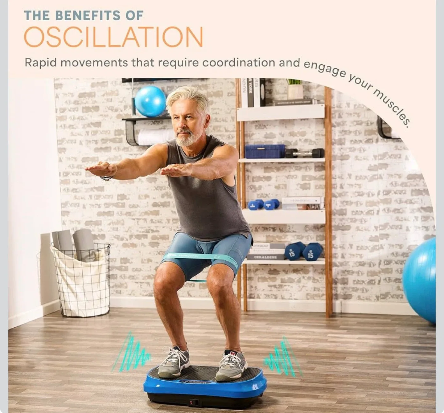 Lifepro Vibration Plate Exercise Machine image indicator(4)