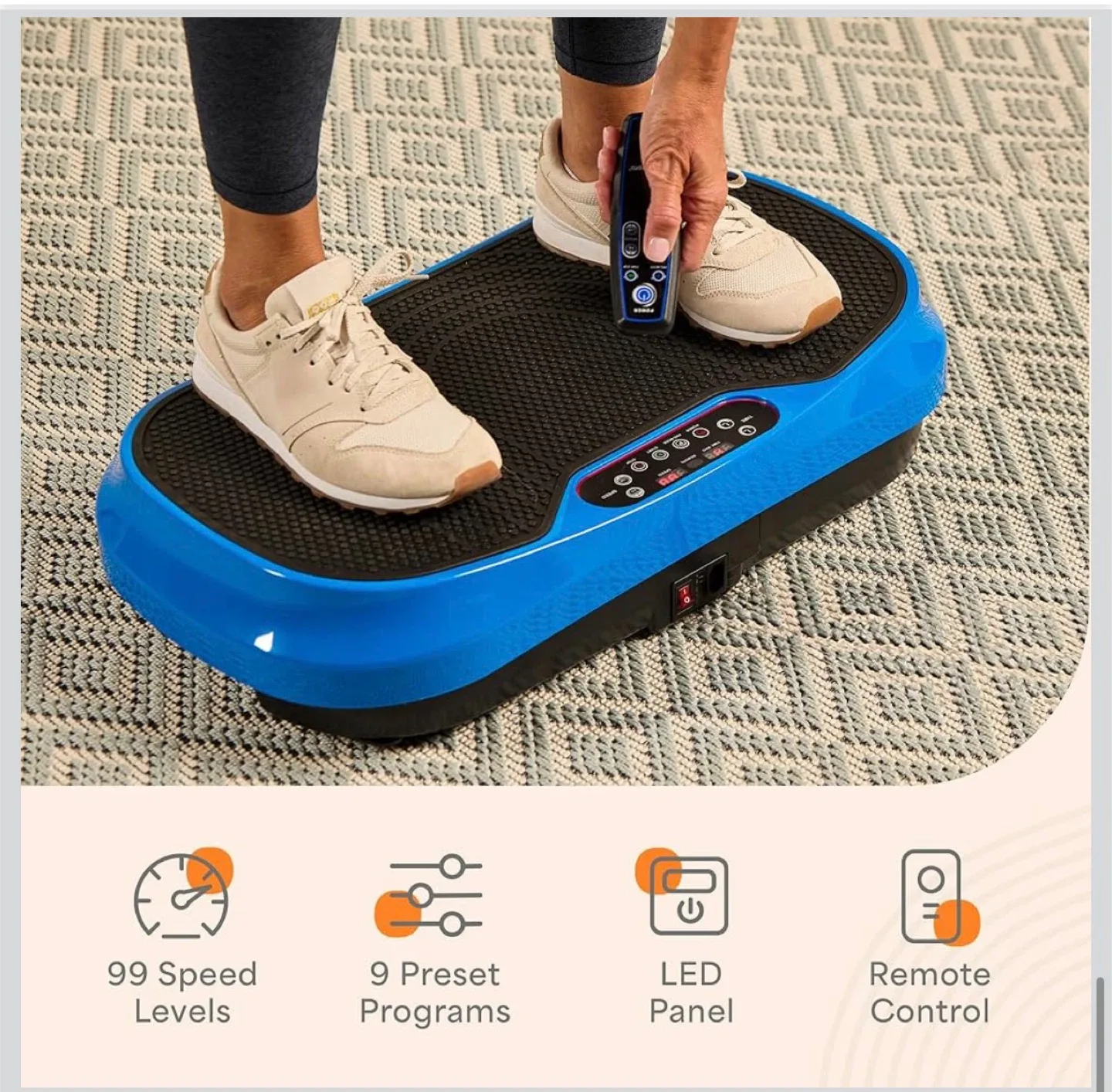 Lifepro Vibration Plate Exercise Machine image indicator(5)