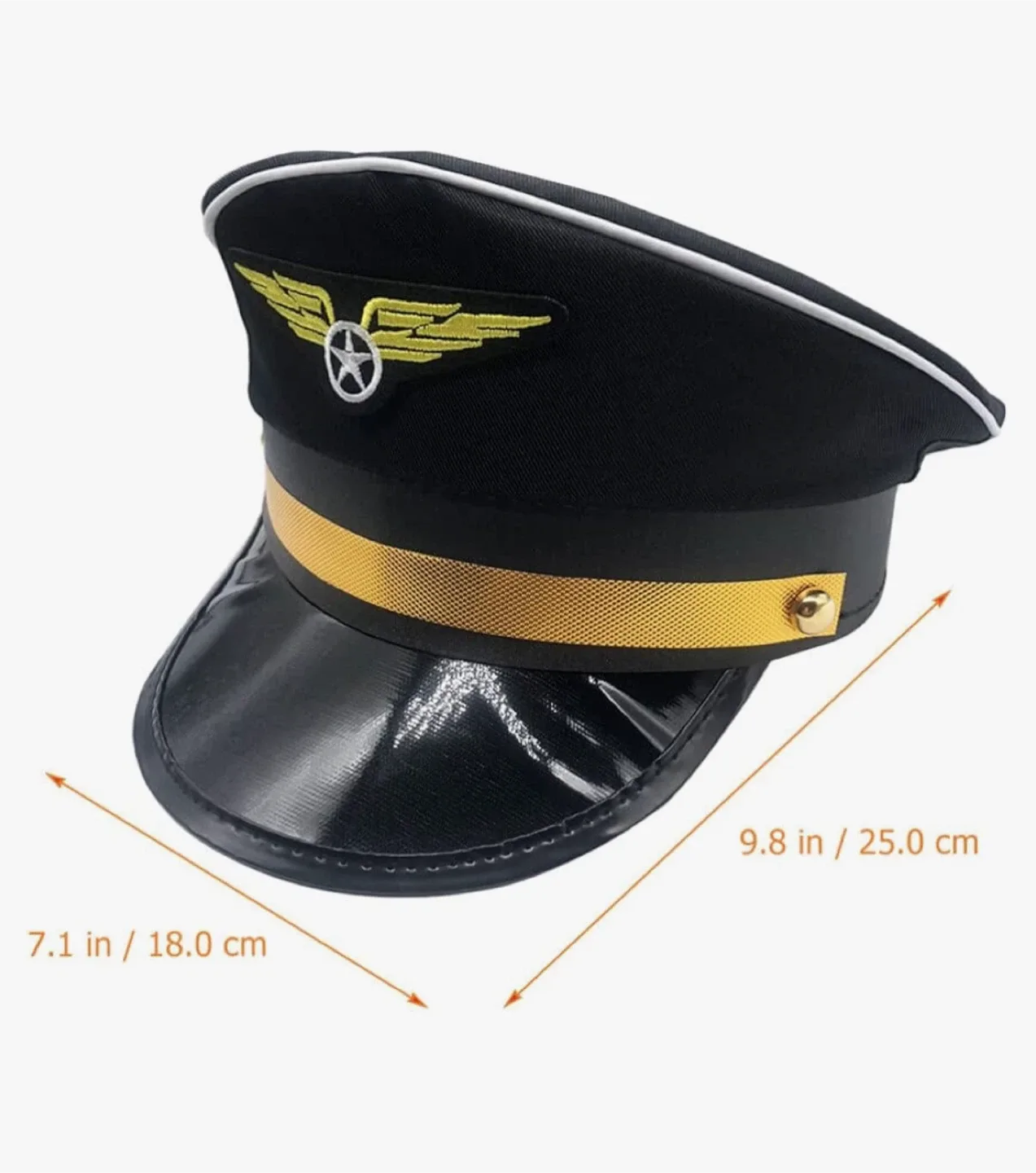 Pilot Hat Costume Accessory image indicator(4)
