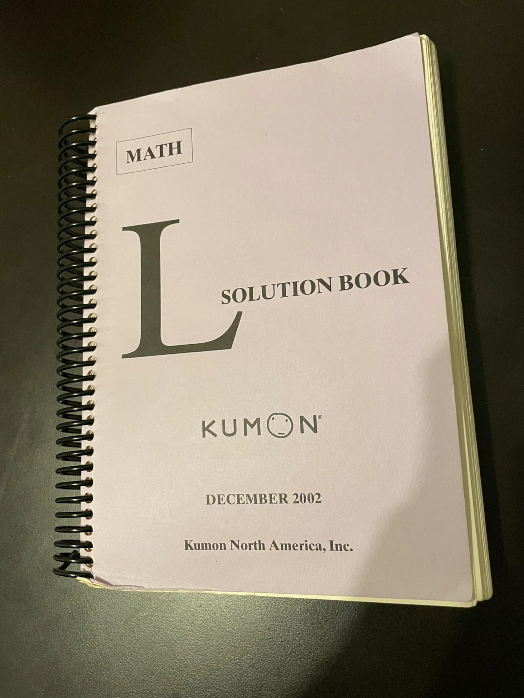 Kumon Math Solution Books