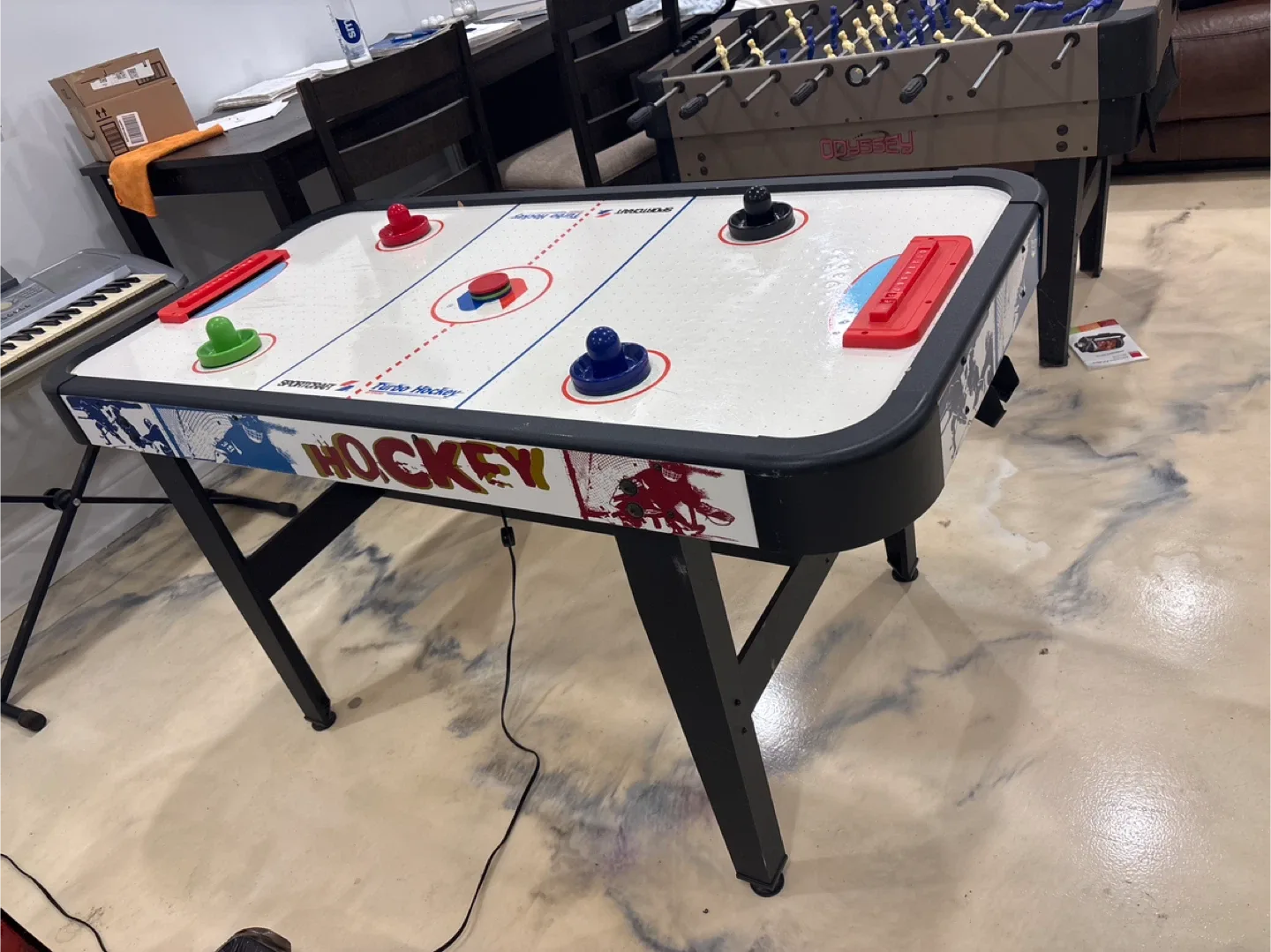 Sportcraft Turbo Hockey Air Hockey Table image indicator(2)