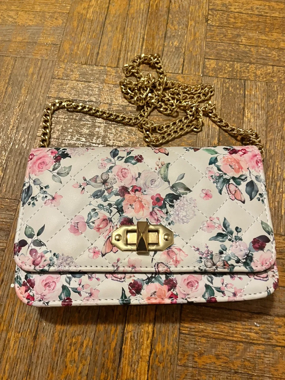 Floral Quilted Chain Bag image indicator(2)