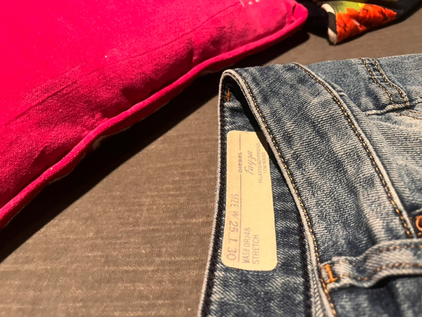 Diesel Fayza Relaxed Boyfriend Jeans W25 L30 - photo 4