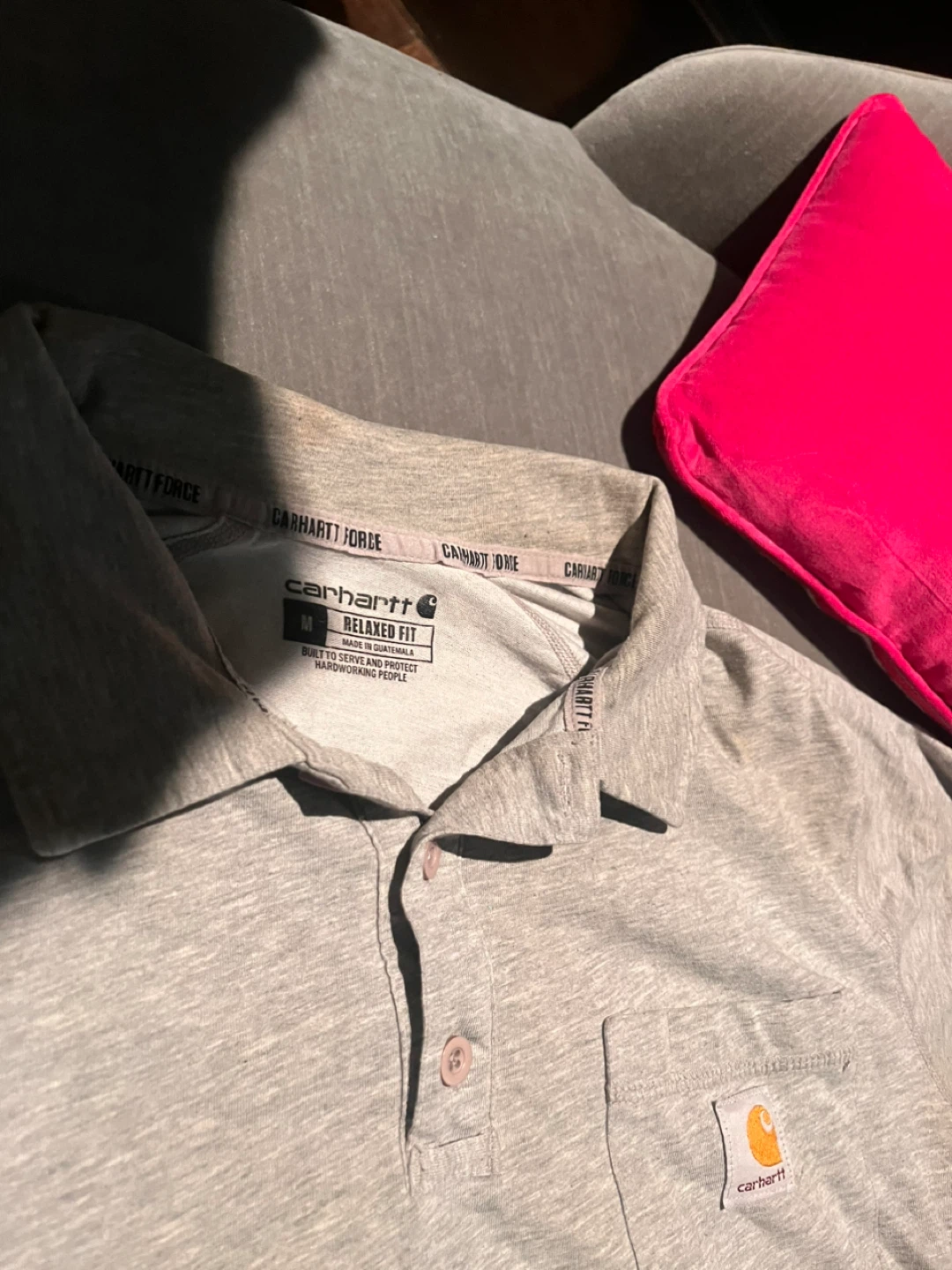 Carhartt Force Relaxed Fit Polo - Size M - photo 3