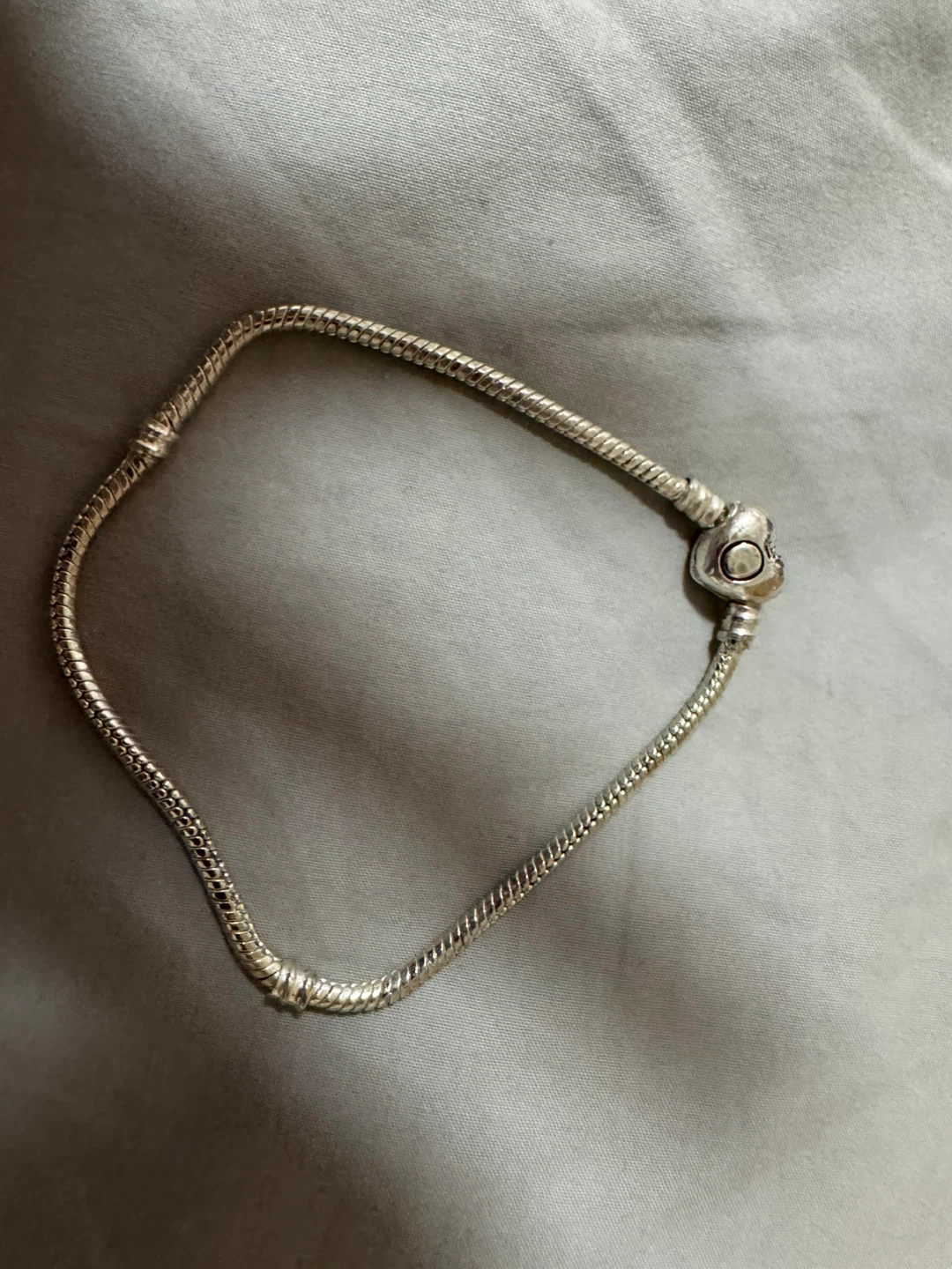 Pandora Silver Charm Bracelet 8.5 inches - photo 3