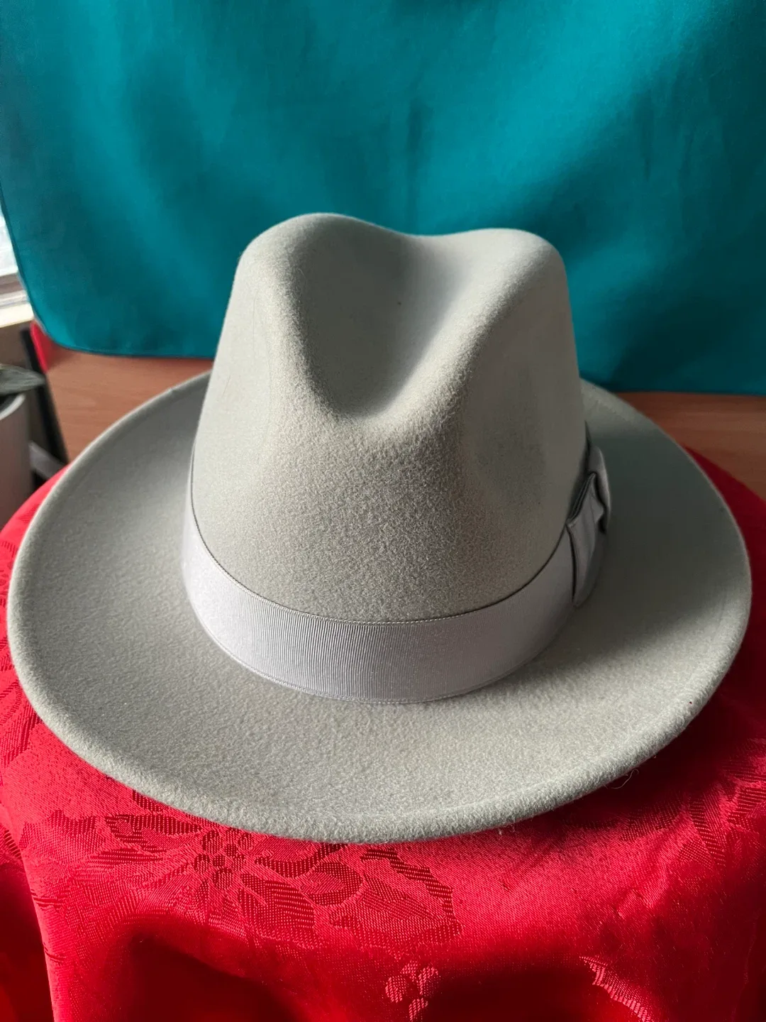 Vintage Wool Fedora Hat - Size Large, never worn image indicator(4)