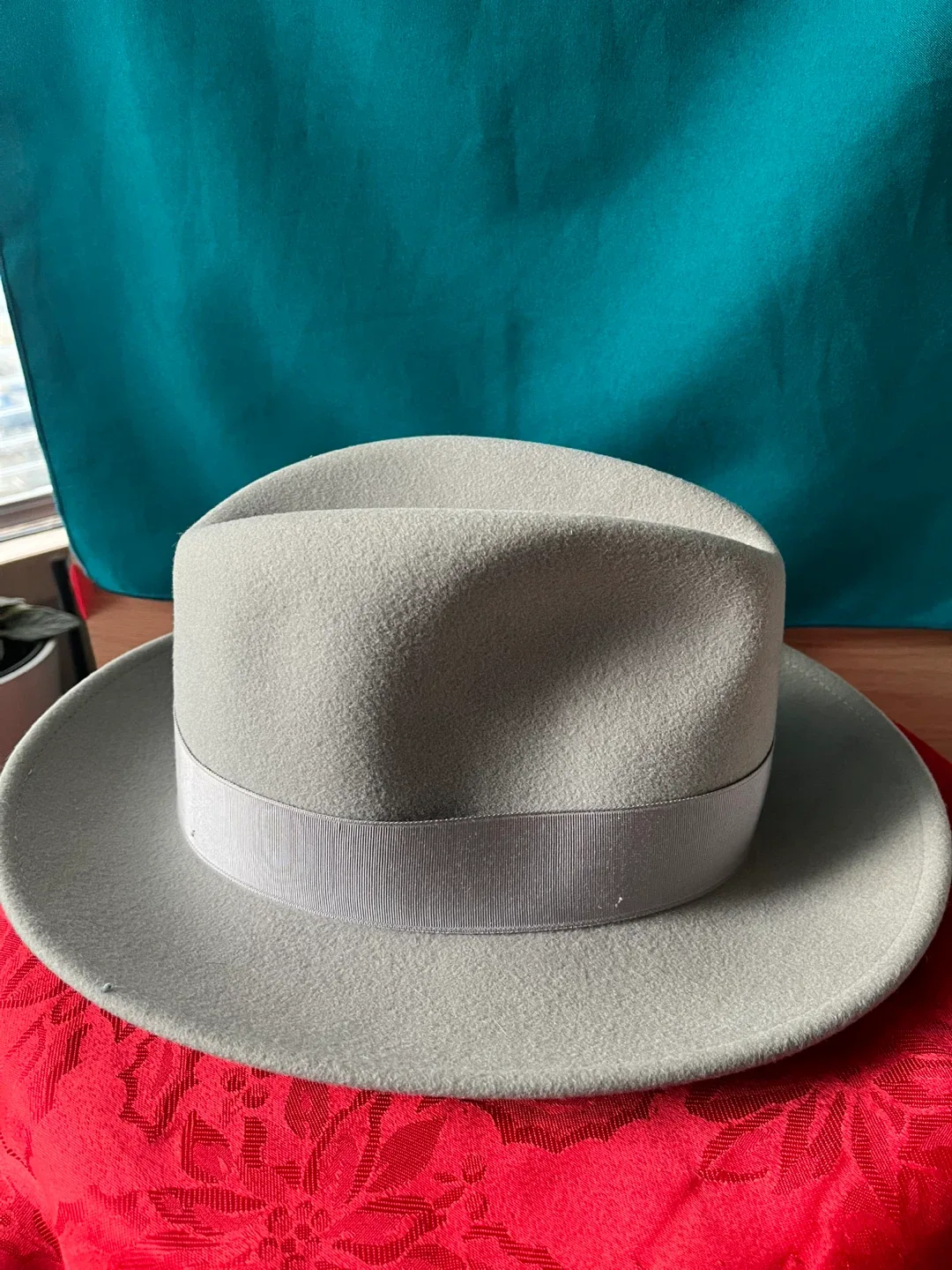 Vintage Wool Fedora Hat - Size Large, never worn image indicator(3)