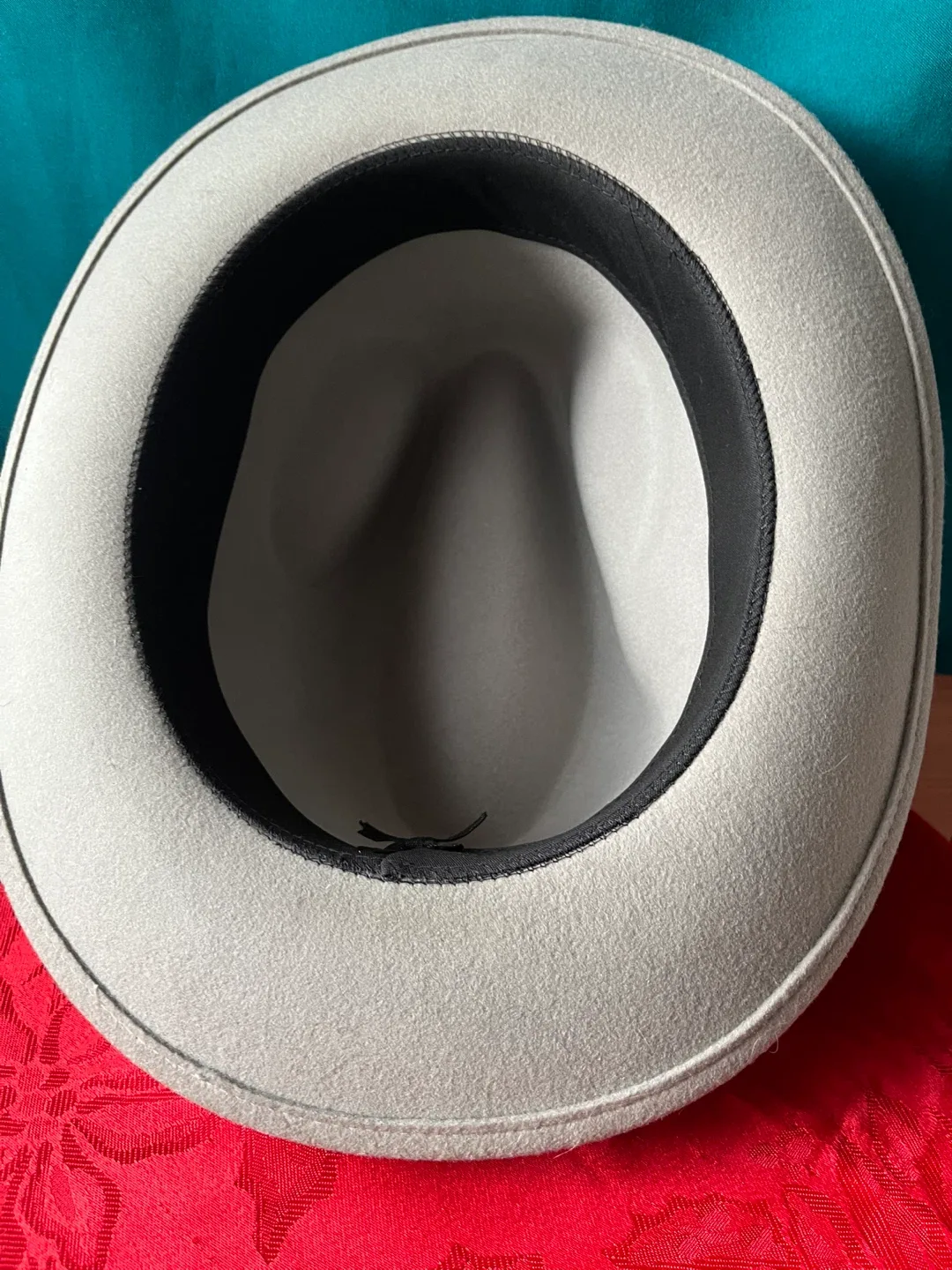 Vintage Wool Fedora Hat - Size Large, never worn image indicator(5)