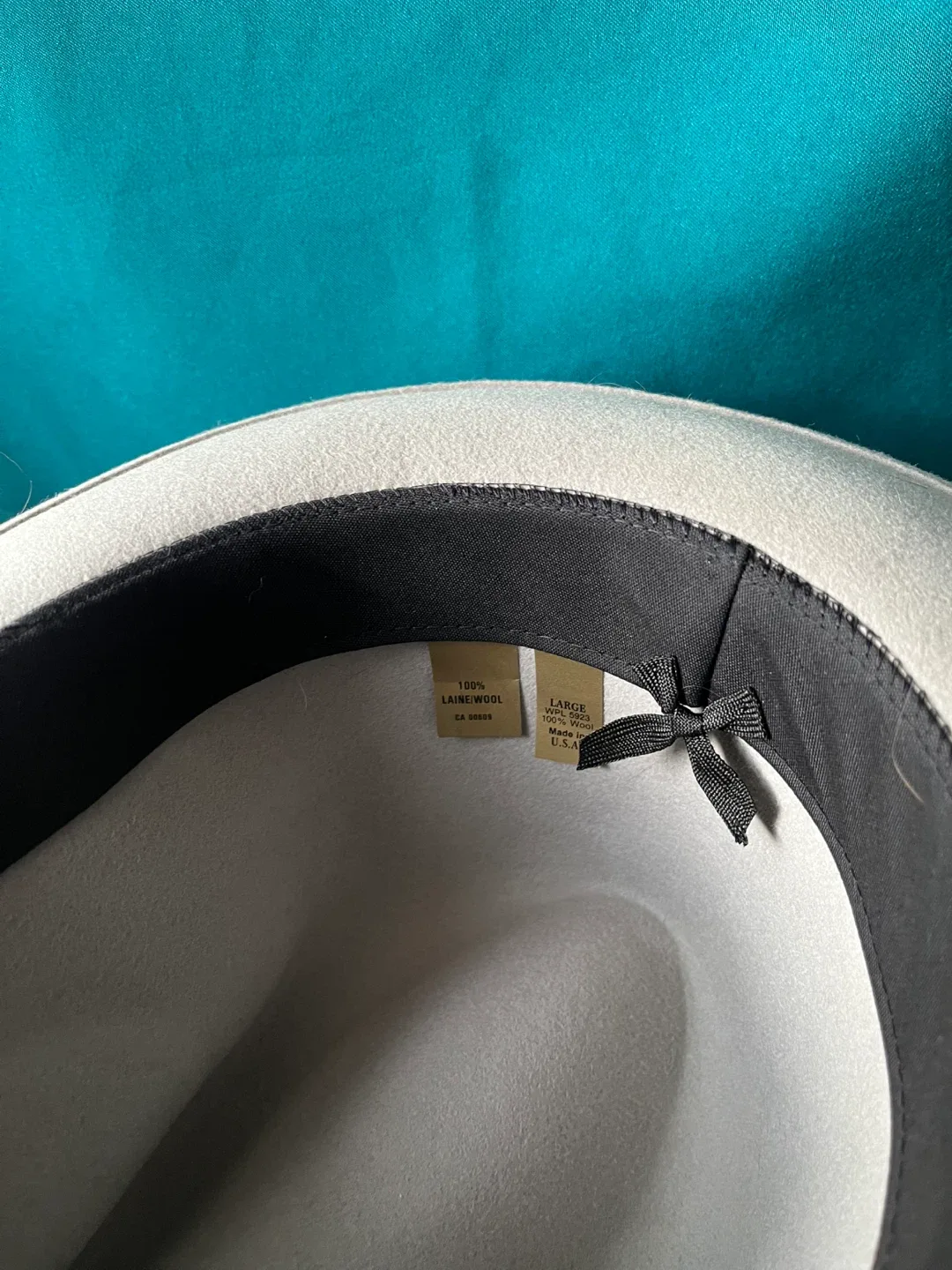 Vintage Wool Fedora Hat - Size Large, never worn image indicator(6)