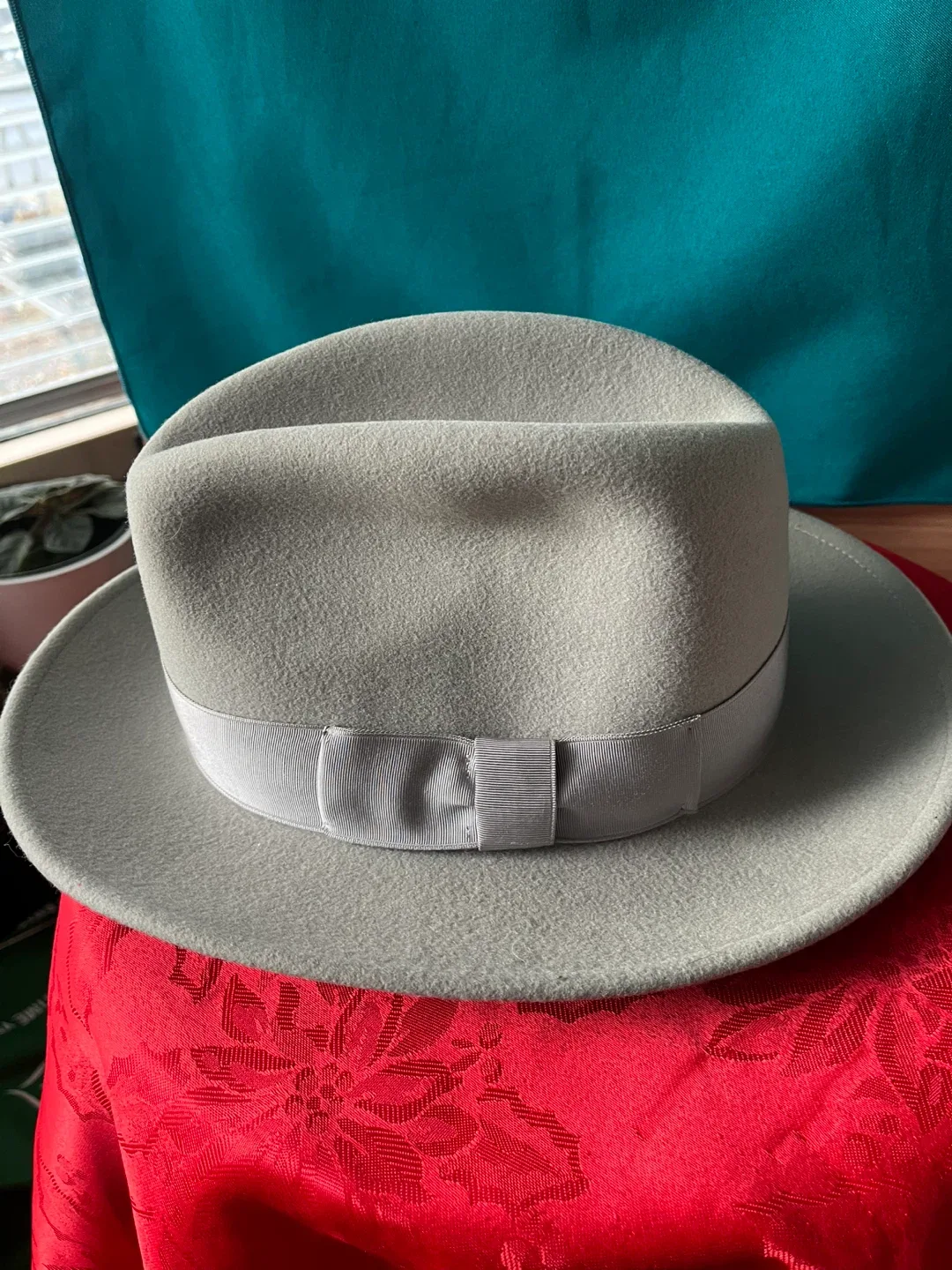 Vintage Wool Fedora Hat - Size Large, never worn