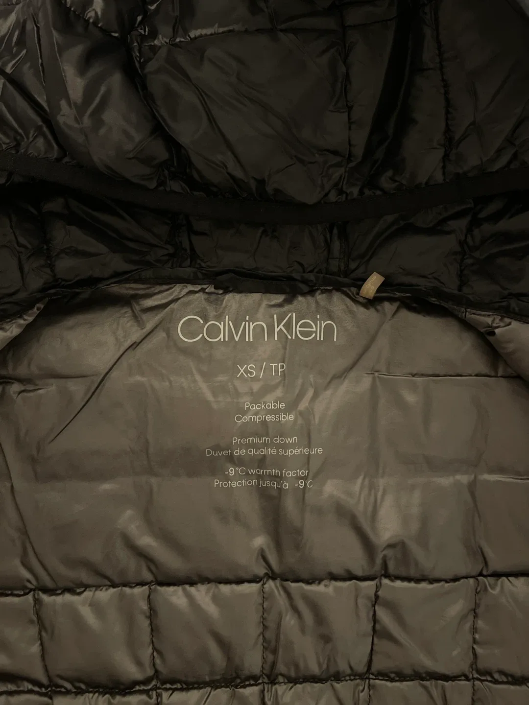 Calvin Klein Packable Down Puffer Jacket - XS image indicator(4)