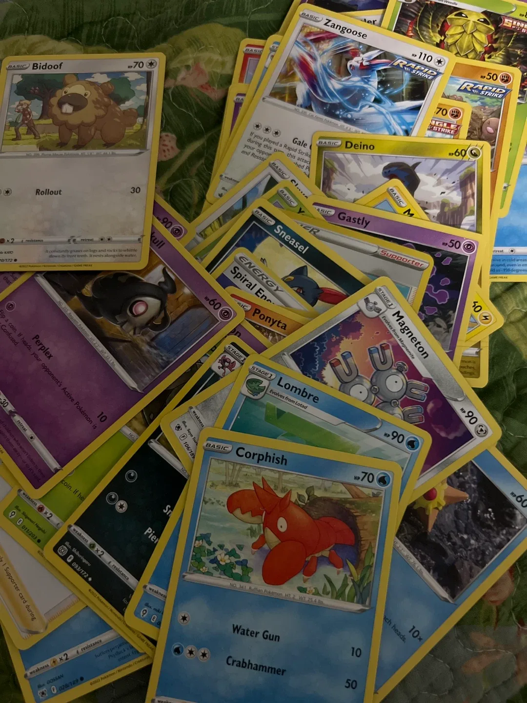 Pokémon Cards - Bidoof, Corphish & More!