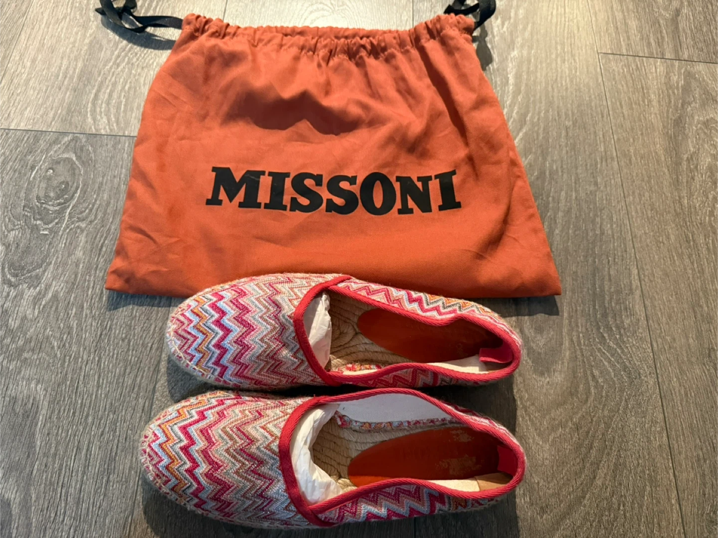 MISSONI Elle Zig-Zag Espadrilles