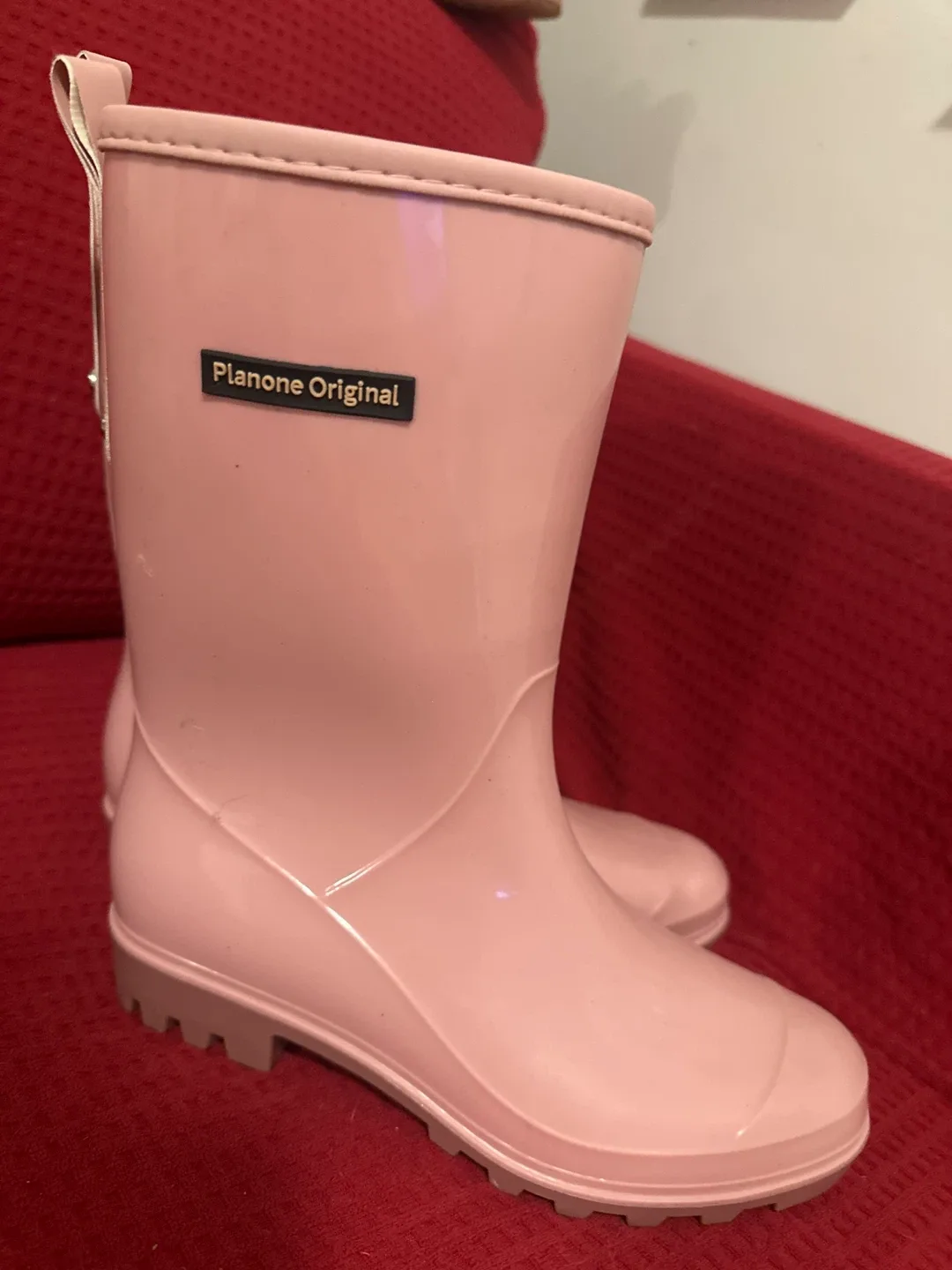 Planone Original Pink Rain Boots image indicator(3)