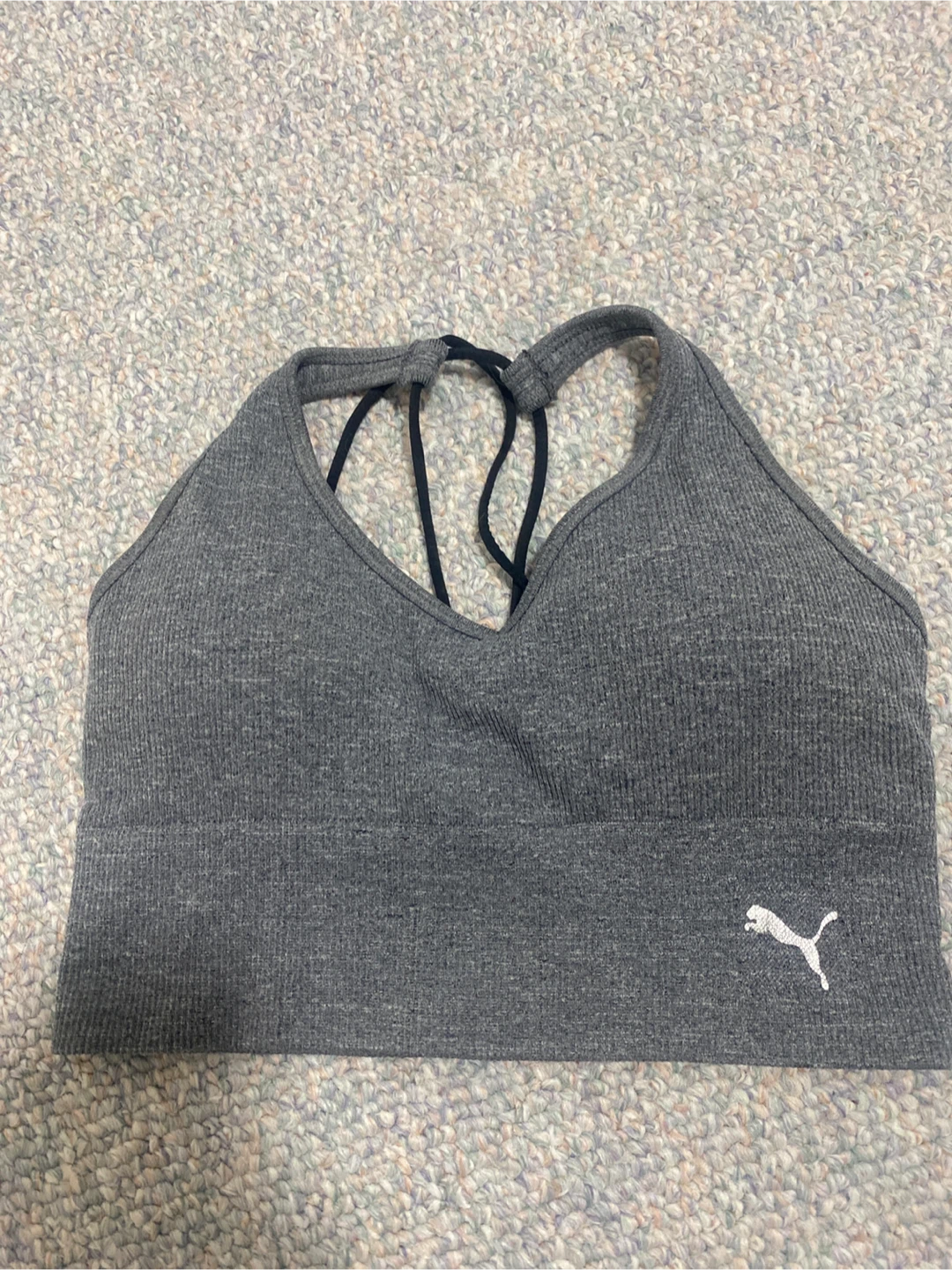 Puma Grey Sports Bra
