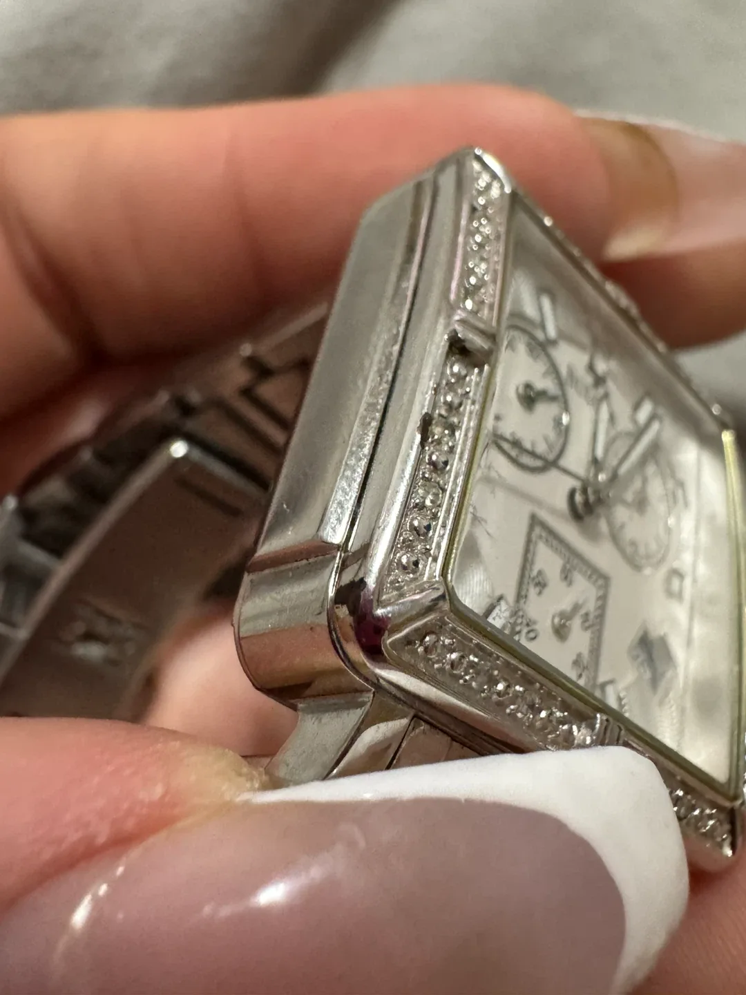 Bulova Stainless Steel Chronograph Watch image indicator(2)