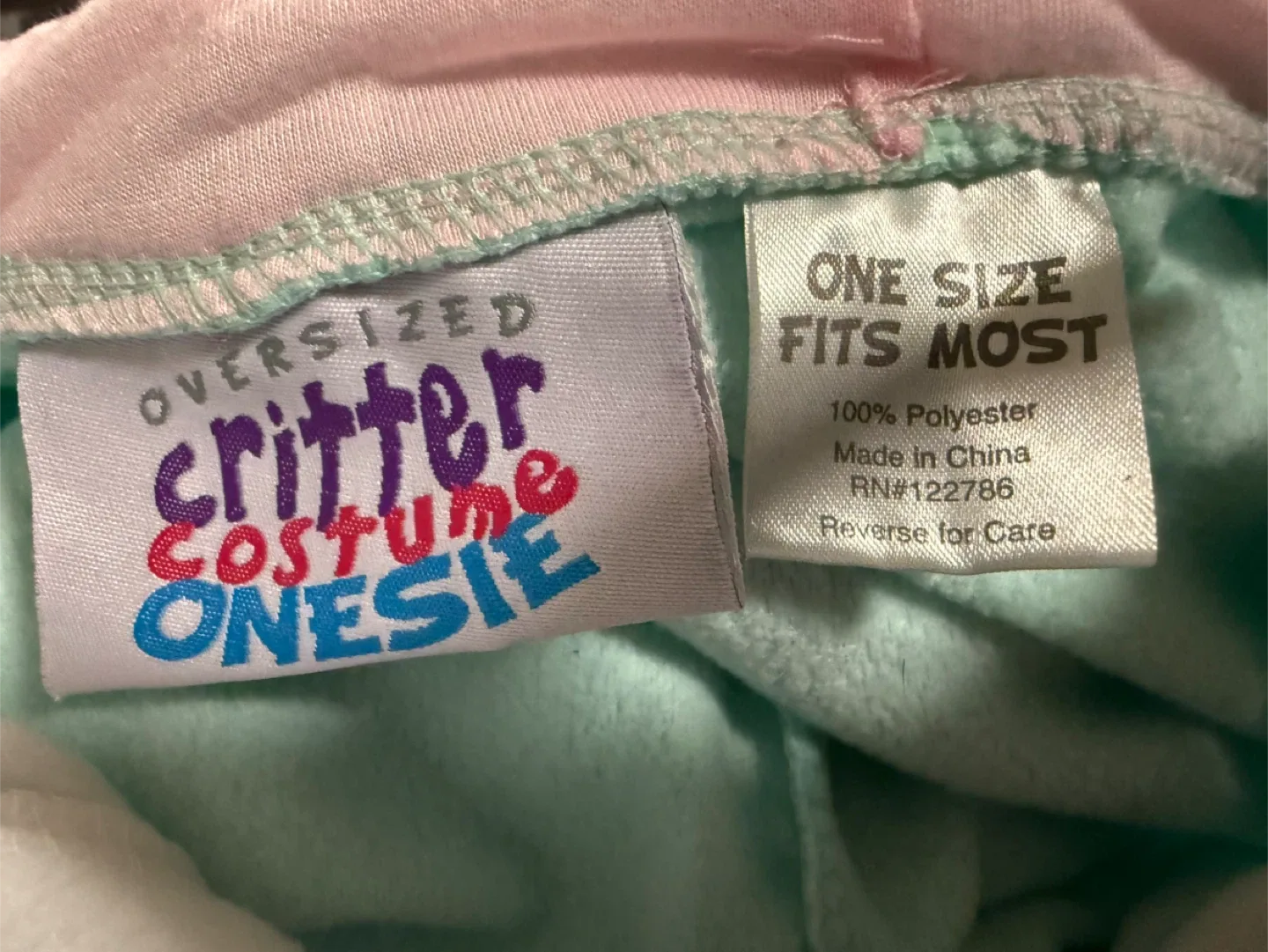 Oversized Critter Costume Onesie - Fits Most image indicator(5)