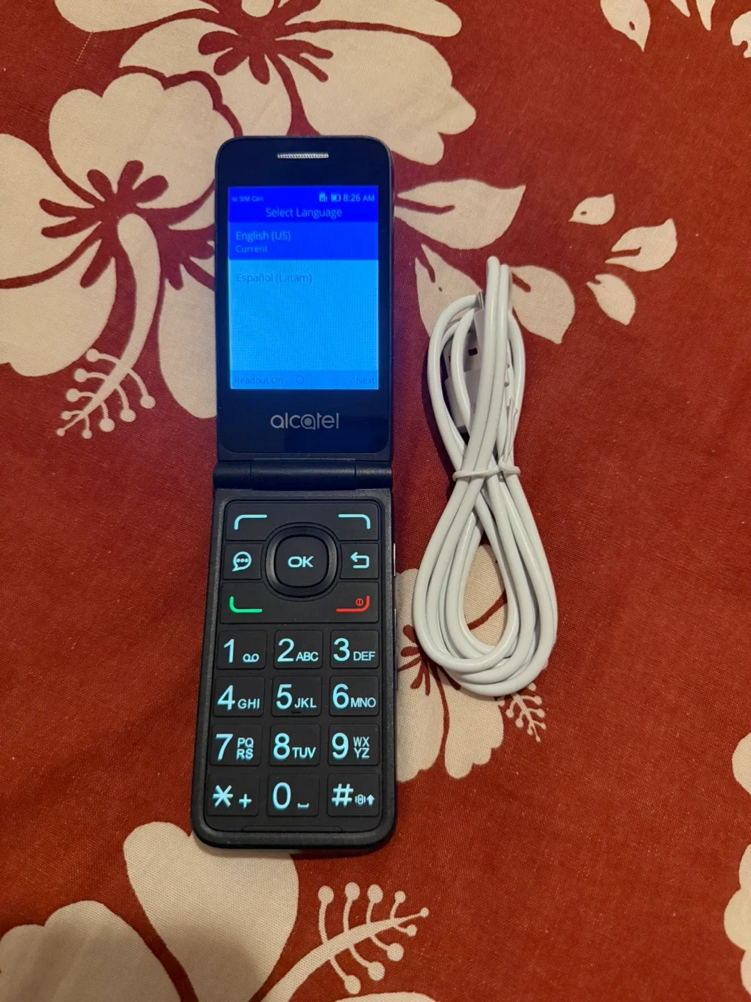 Alcatel Go Flip 4044 - 4 GB - Blue (Read Description)