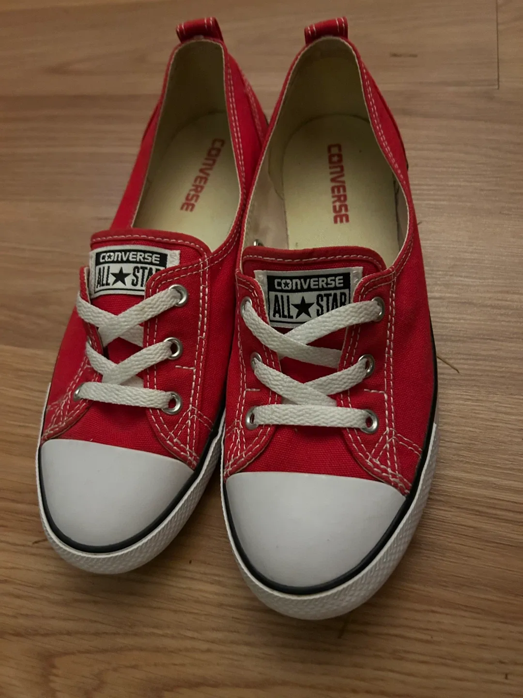 Converse All Star Ballet Slip-On Red