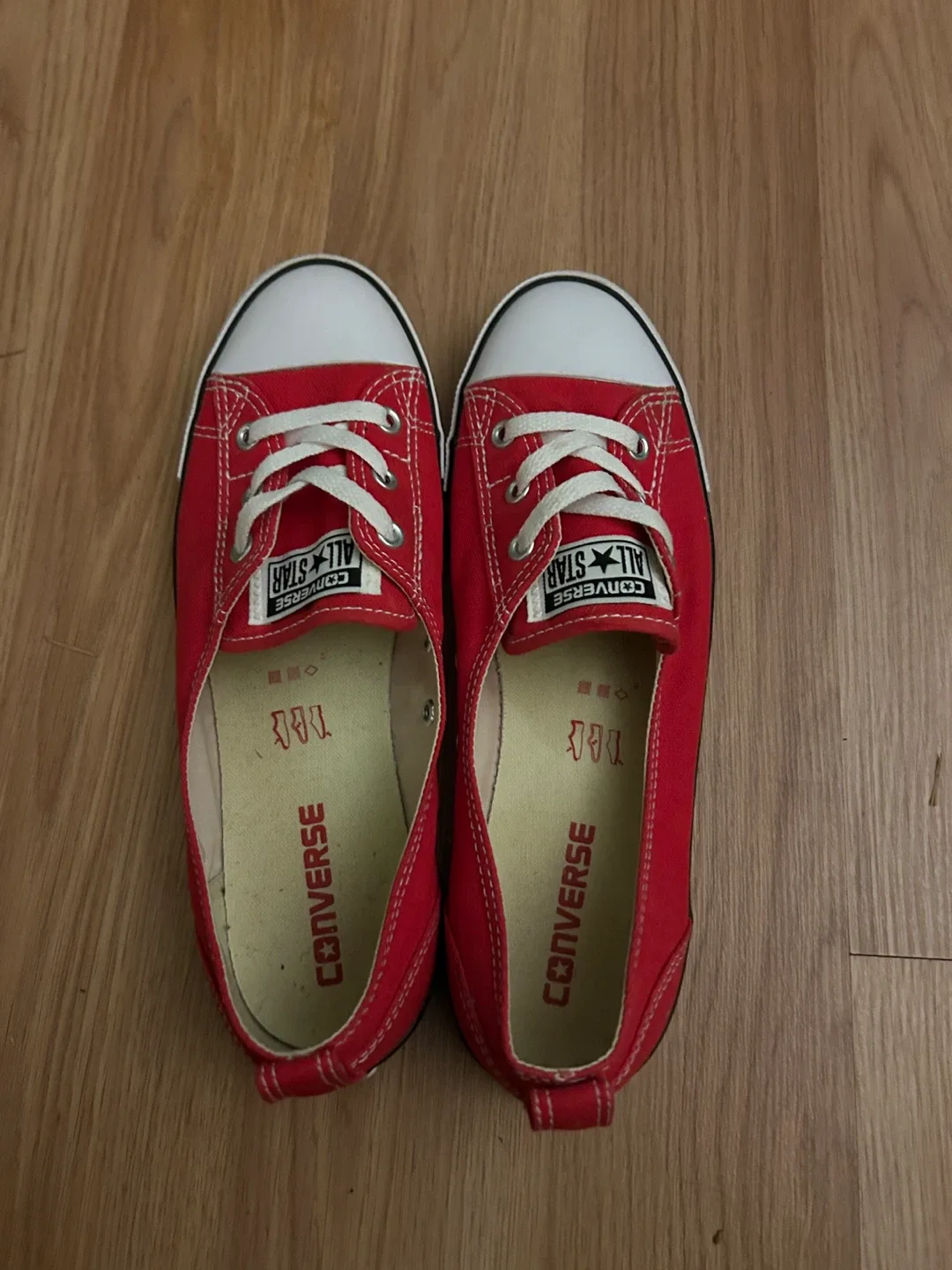 Converse All Star Ballet Slip-On Red image indicator(2)