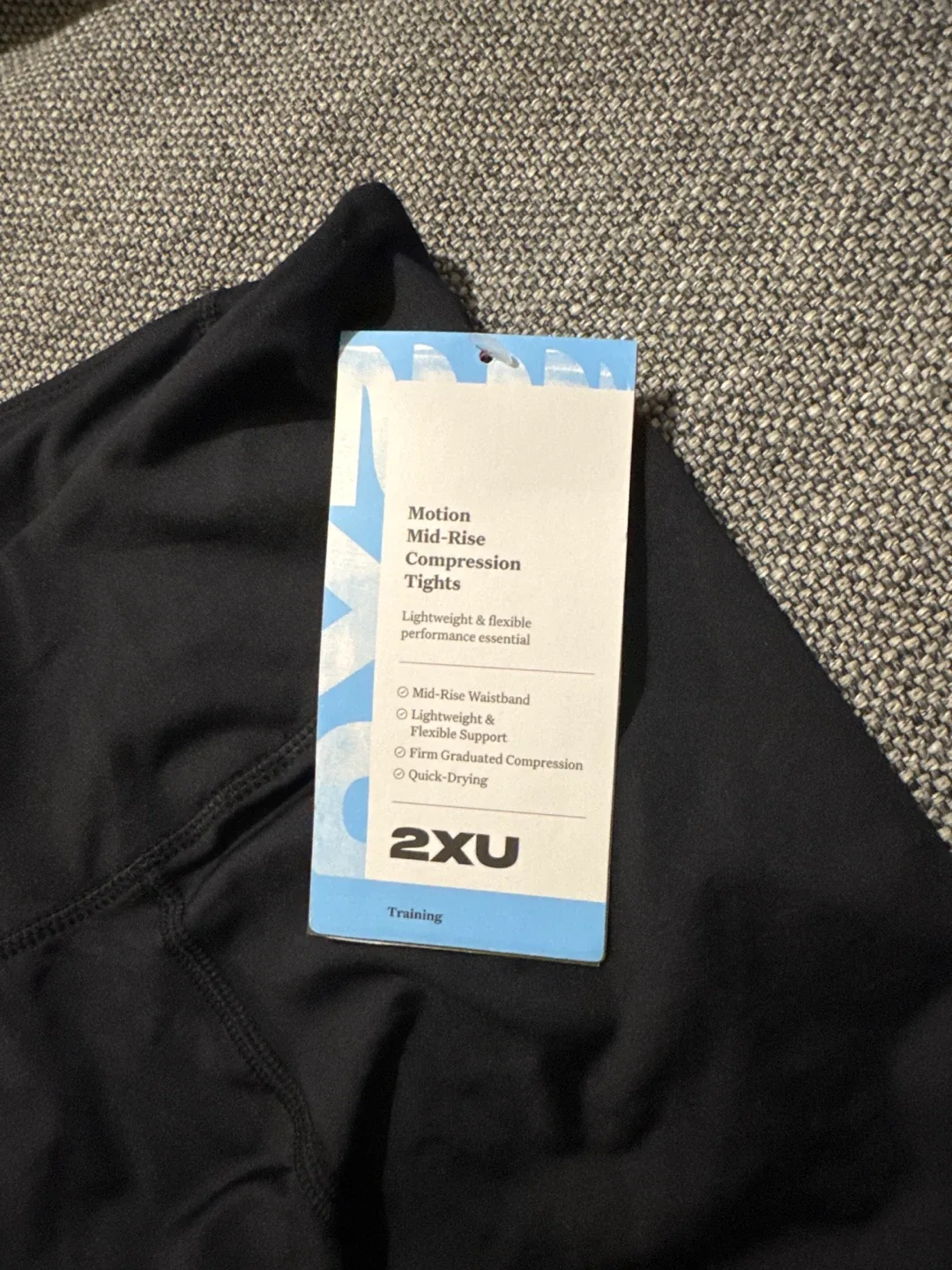 2XU Motion Mid-Rise Compression Tights - Size DRF image indicator(2)