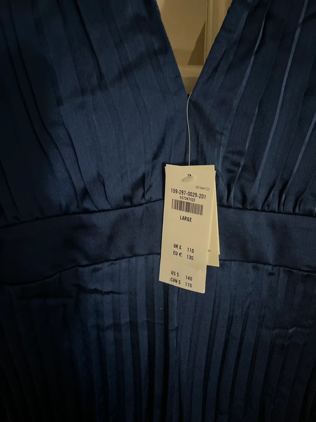 Abercrombie & Fitch Giselle Pleated Jumpsuit - Large image indicator(2)